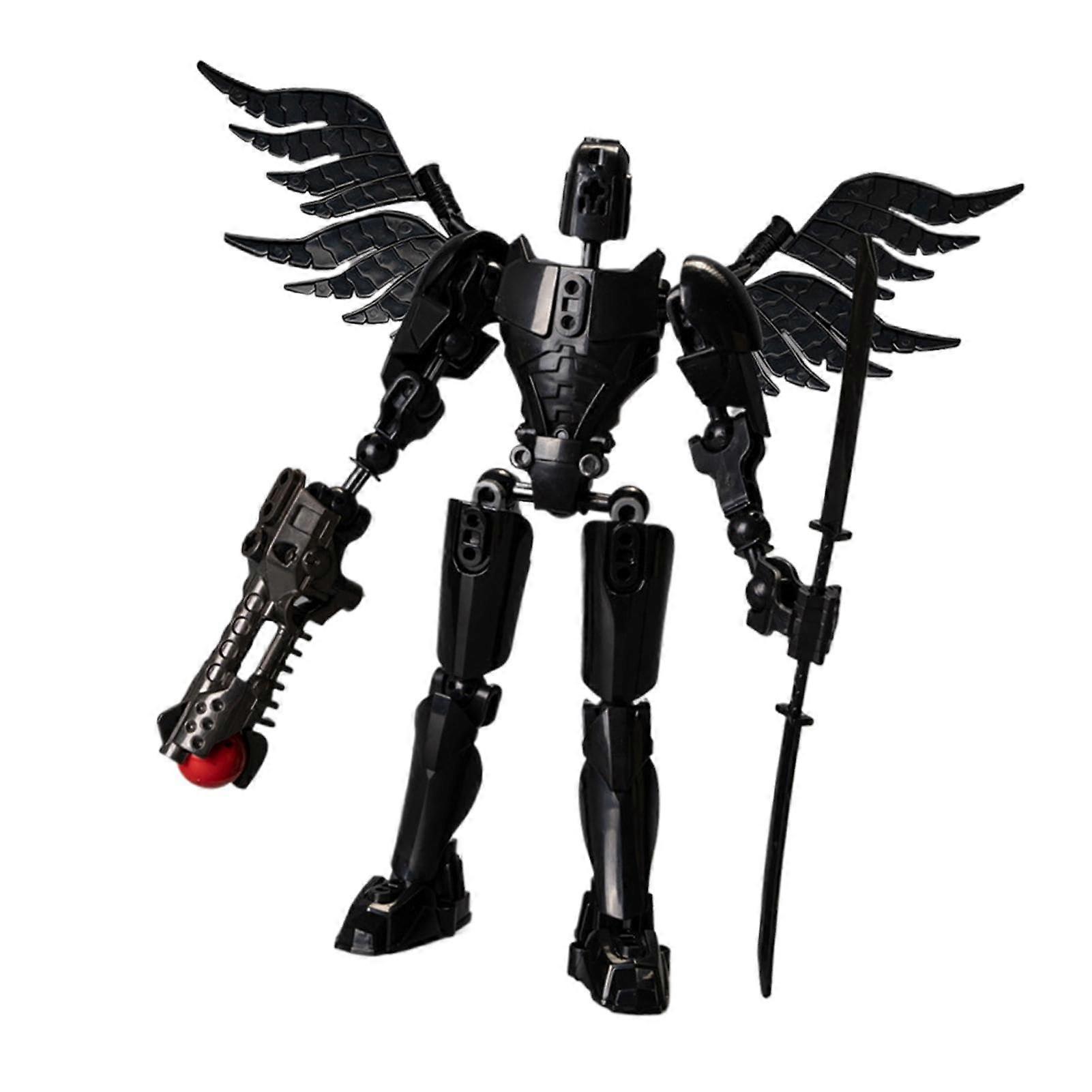 Action Figure Statue, Collector's Model Articulated FullBody Mobile Robot