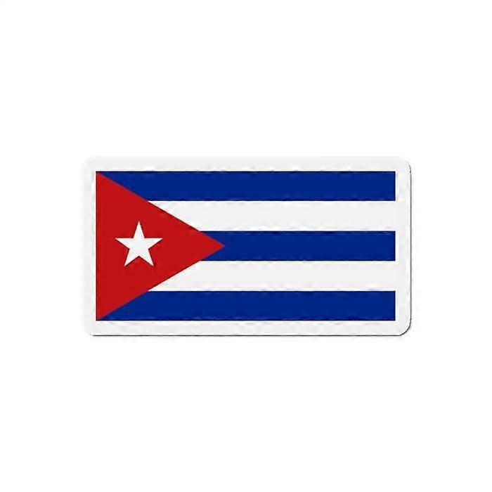 Cuba Flag Magnet - Multicolored - 8 cm - 50 pieces - Synthetic resin - Unisex