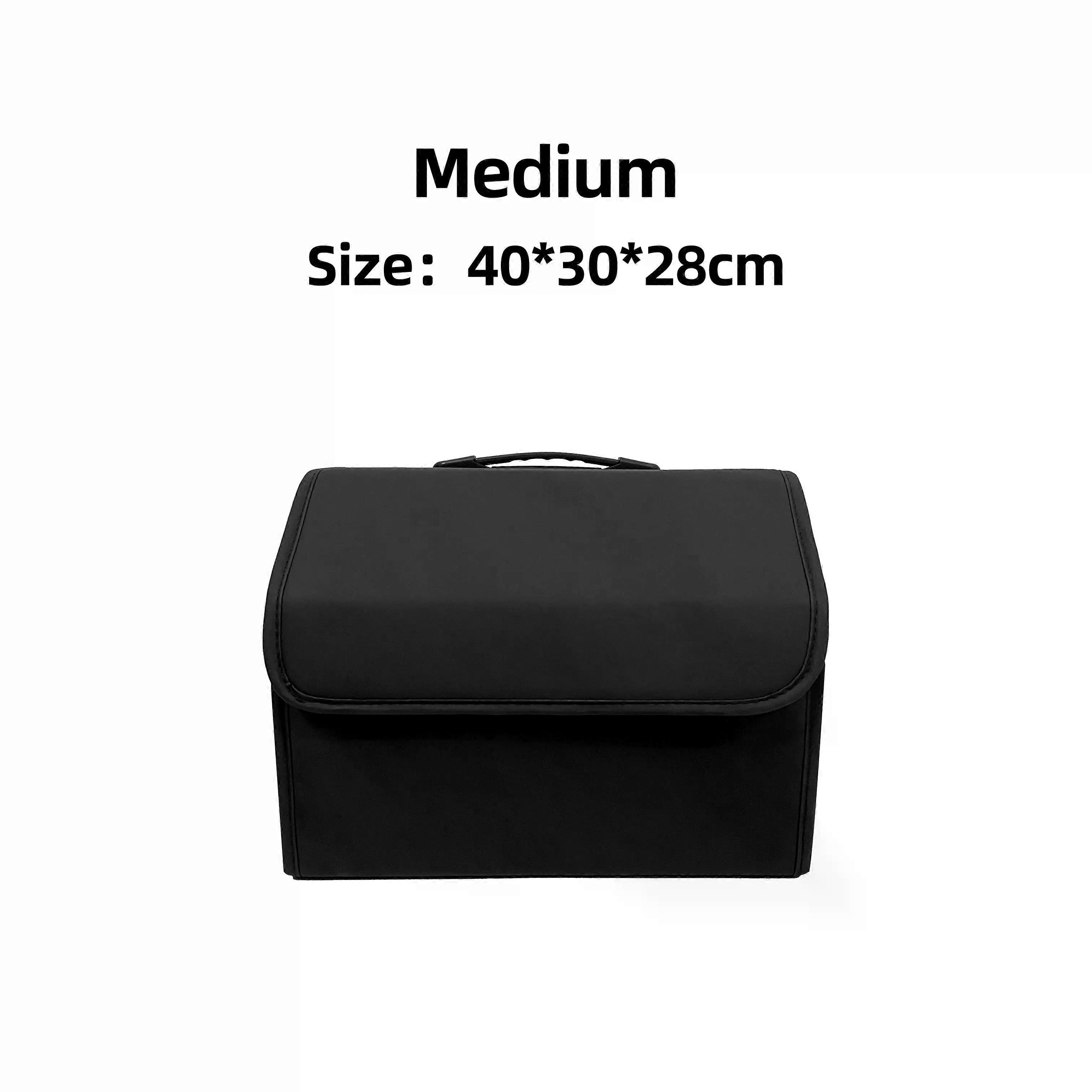 Folding Car Trunk Storage Organizer Box Portable Car Box Stowing Tidying Car Sundries Storage Box Trunk Storage and Sorting