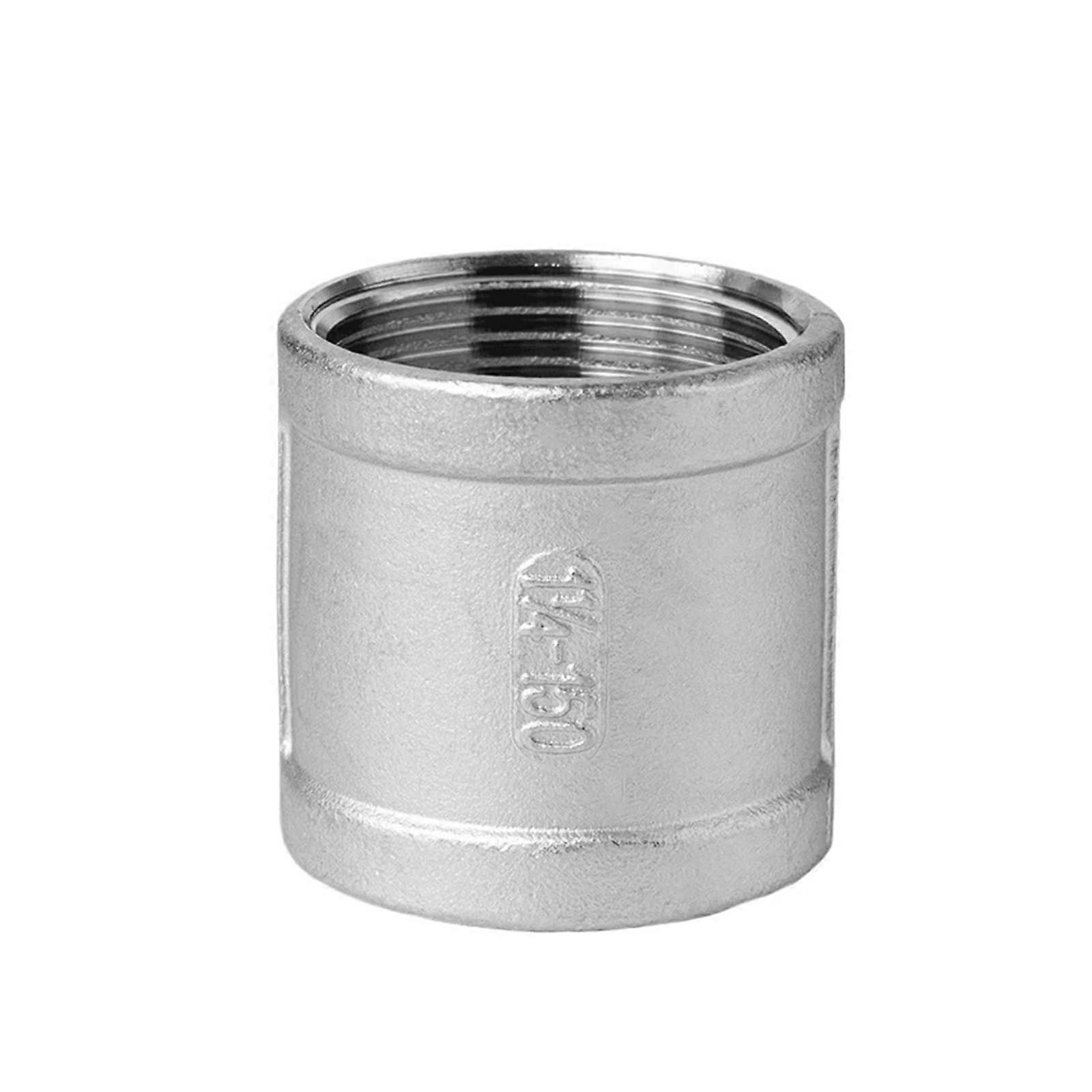 Pipe Fittings 304 Stainless Steel Female BSP Thread Connectors Internal Thread Size Range 1/8 To 1-1/2 Inch