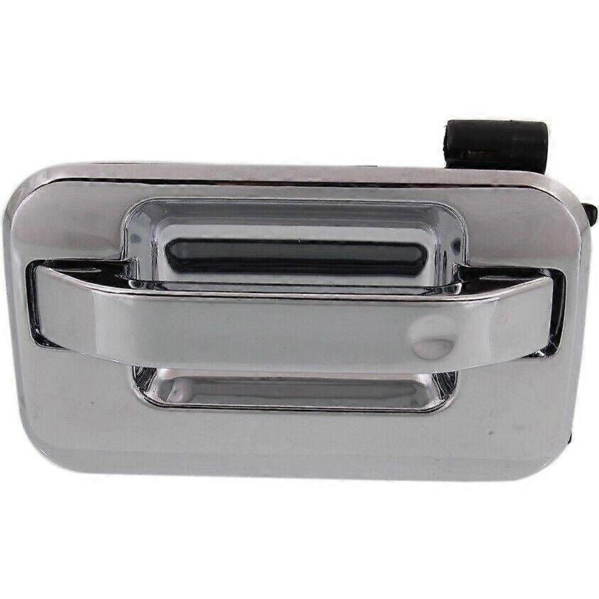 Door Handle For 2004-2014 Ford F-150 Rear Left Chrome w/ Plastic Connector NO.3241