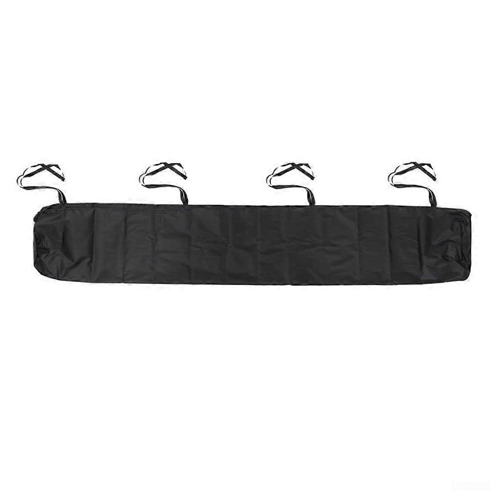 Storage bag for outdoor use, 420D durable Oxford fabric, black, 3.5M