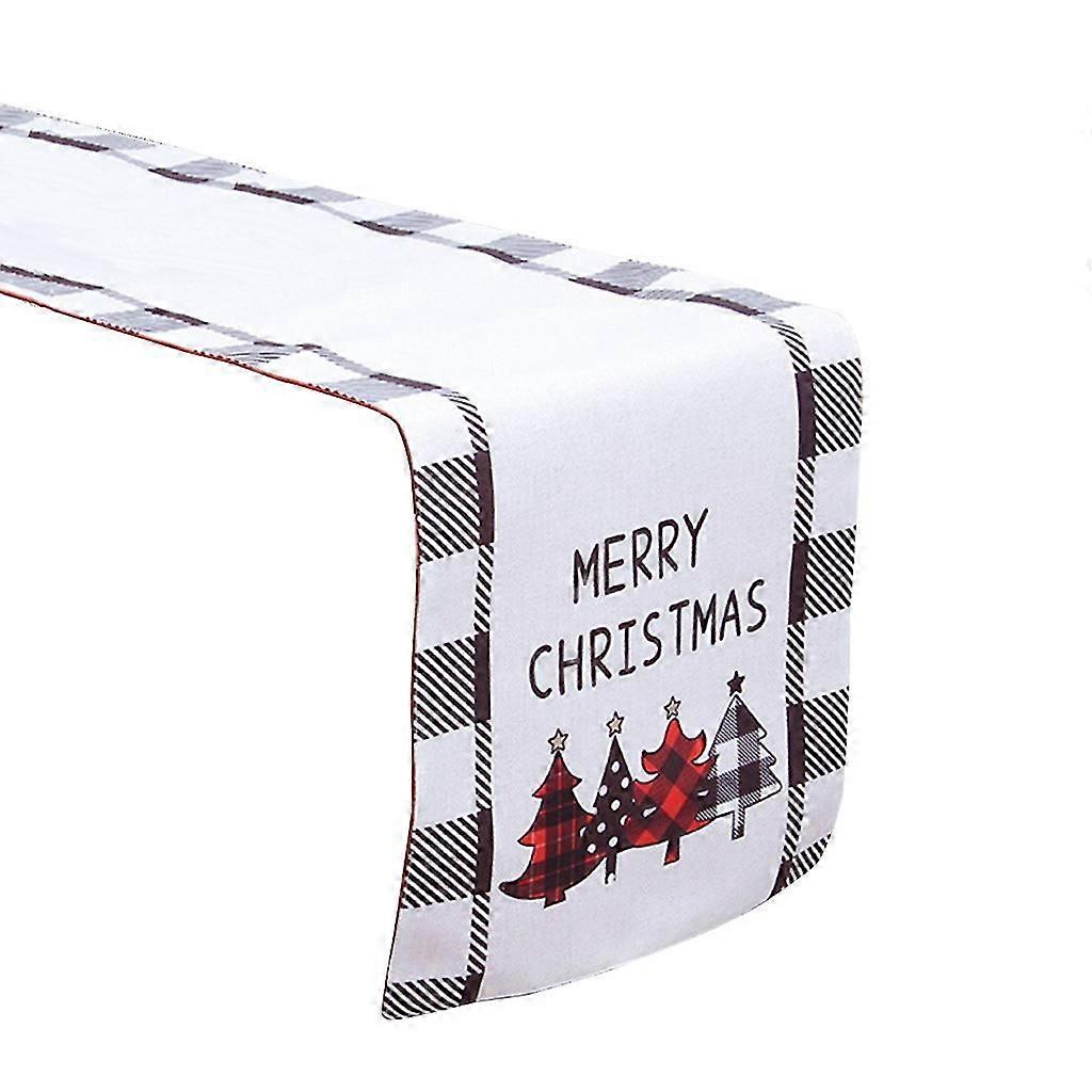 Christmas Table Runner 180 x 33 cm, Cupboard Dining Table Christmas Tablecloth Decoration
