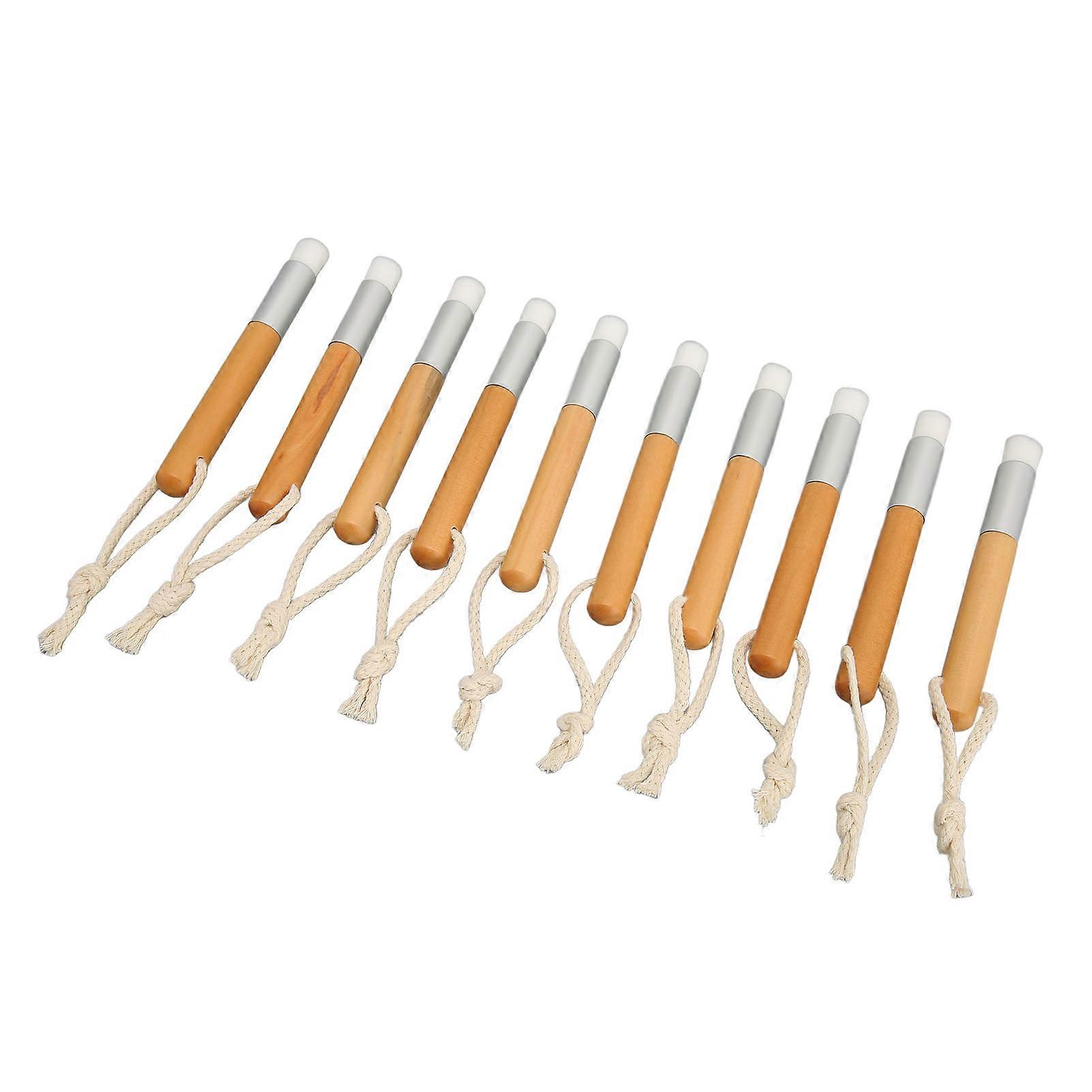 10pcs Lash Shampoo Brushes Nose Pore Deep Cleaning Cosmetic Lash Cleanser Brush with Lanyard