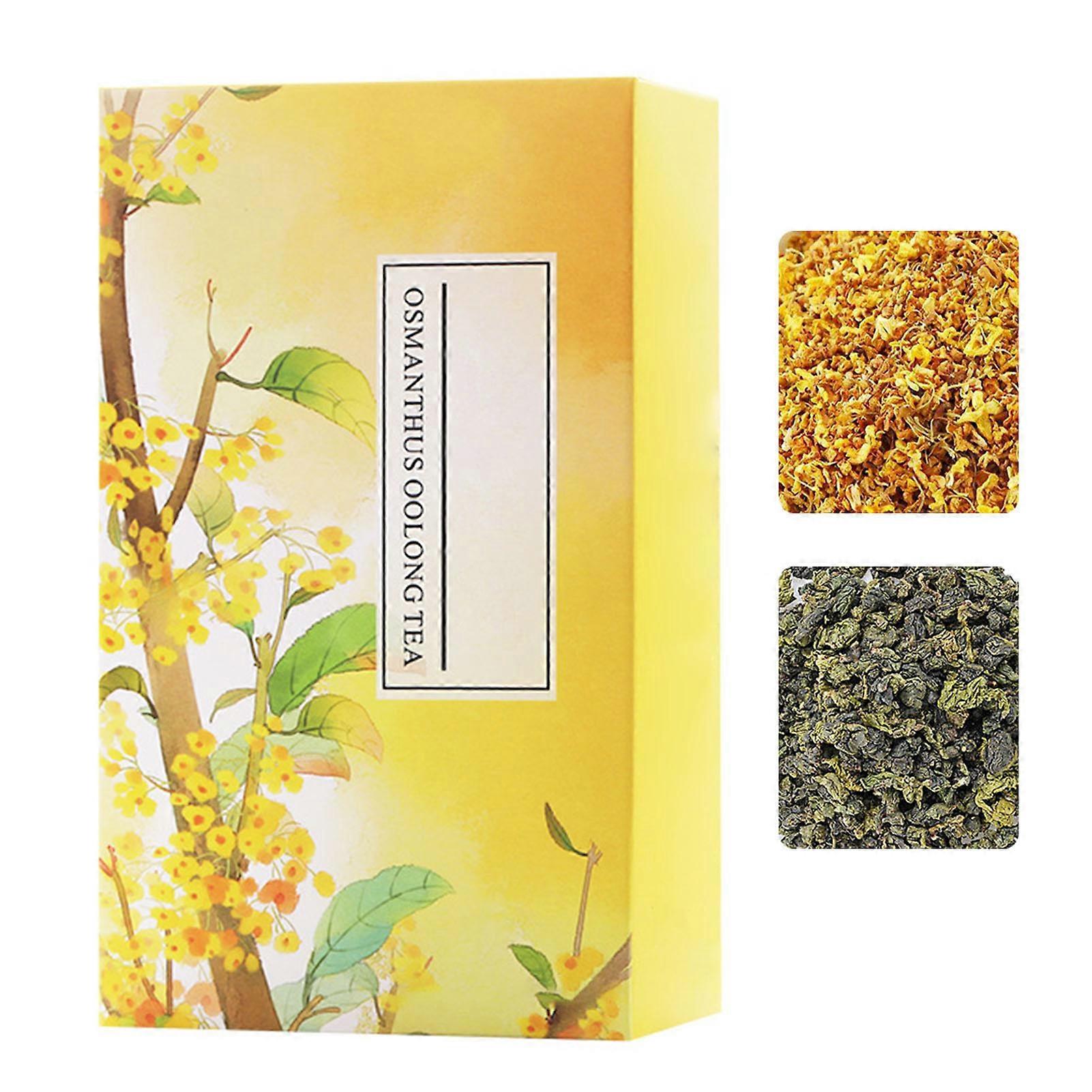 20 Count Tea Oolong Osmanthus Fragrans Flower Leaves Triangle Bag for Home Office