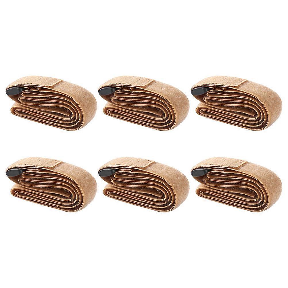 Cargo Binding Belt Securing Adhesive Buckles Assorted Color For Backpack Picnic 6Pcs