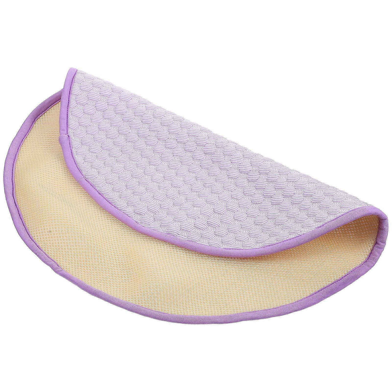 Pet Cooler Mat Dog Cooling Mat Summer Heat Dissipation Breathable Violet 46.5x0.5cm 1 Set