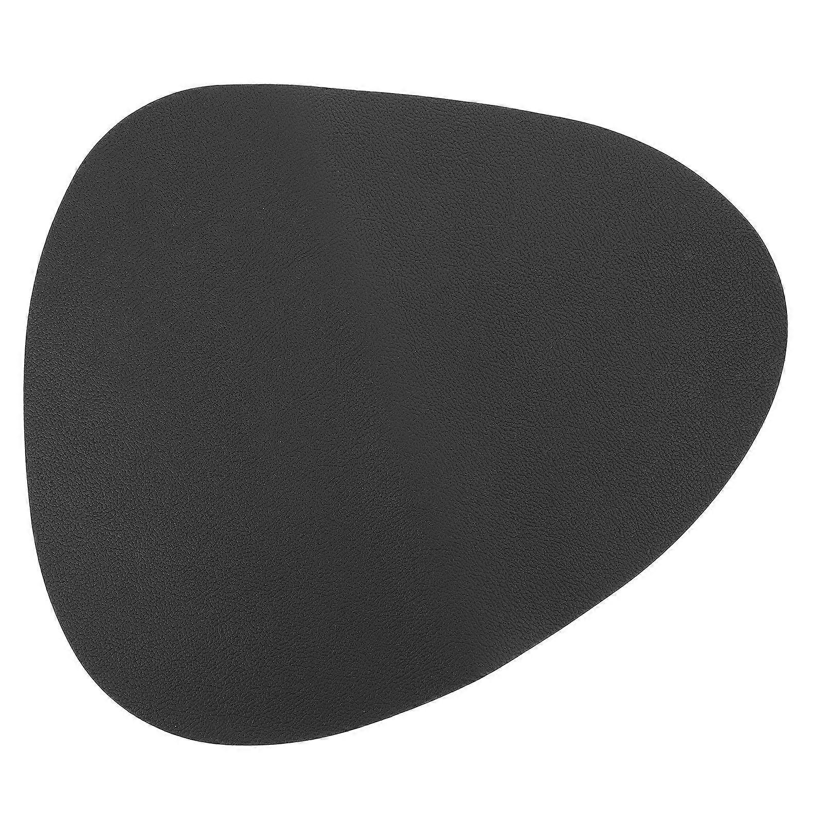 Waterproof Anti-Skid Placemat Heat-Resistant Table Mats For Household Users Black 1Set