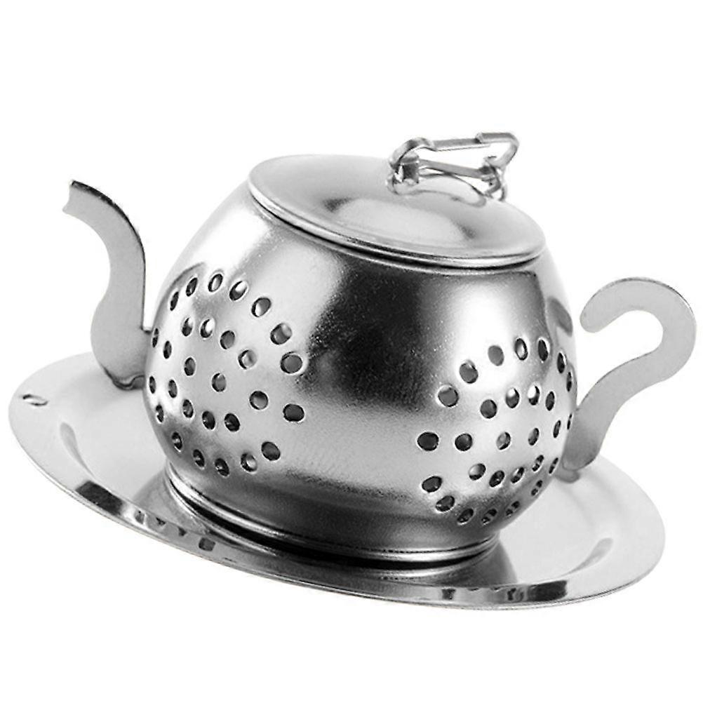 Tea Leaf Infuser Spice Strainer Pot Shaped Design Tea Lovers Homeowners 1Pack