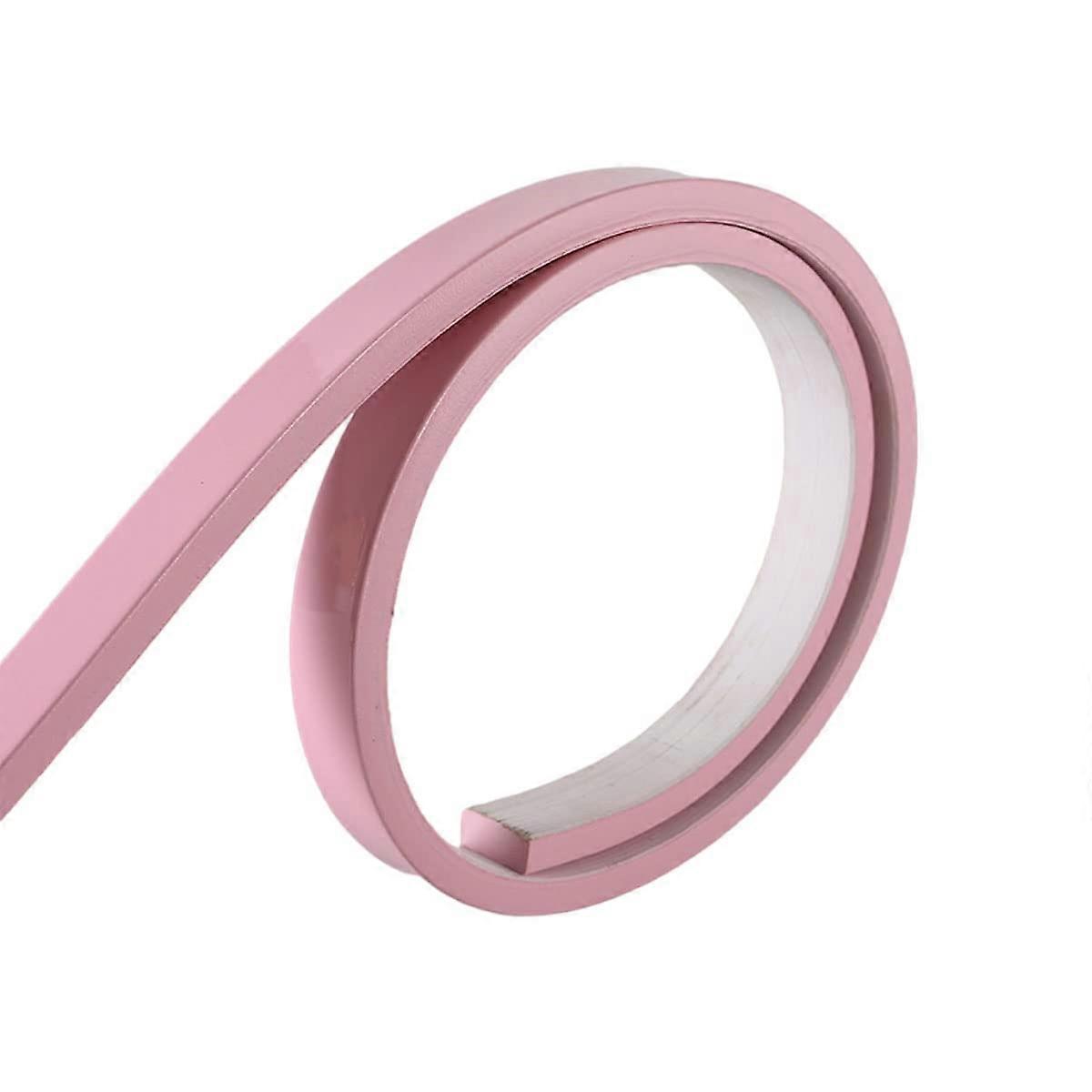Peel and stick wallpaper border, selfadhesive PVC molding strip, black pink marble