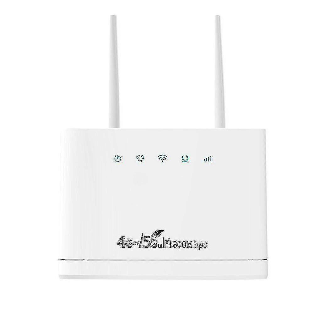 4G/5G WiFi Router R311Pro with SIM Card Slot EU Plug for 300Mbps Wireless Internet Connection Mobile Hotspot