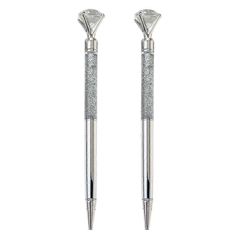 Pen Ball Point Pen For School Office Shape Scepter Writing Smoothly 2Pcs
