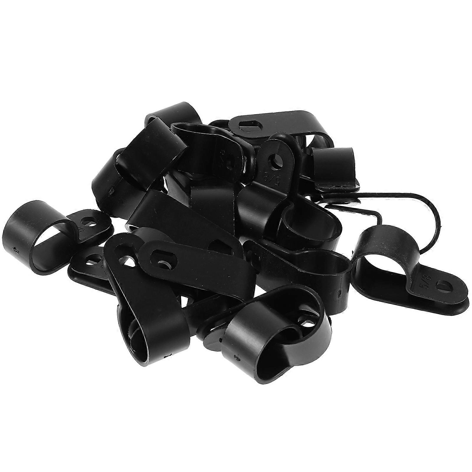Snap Cable Clips R-Type Cable Management For Wall Mountable Home Use 50Pack