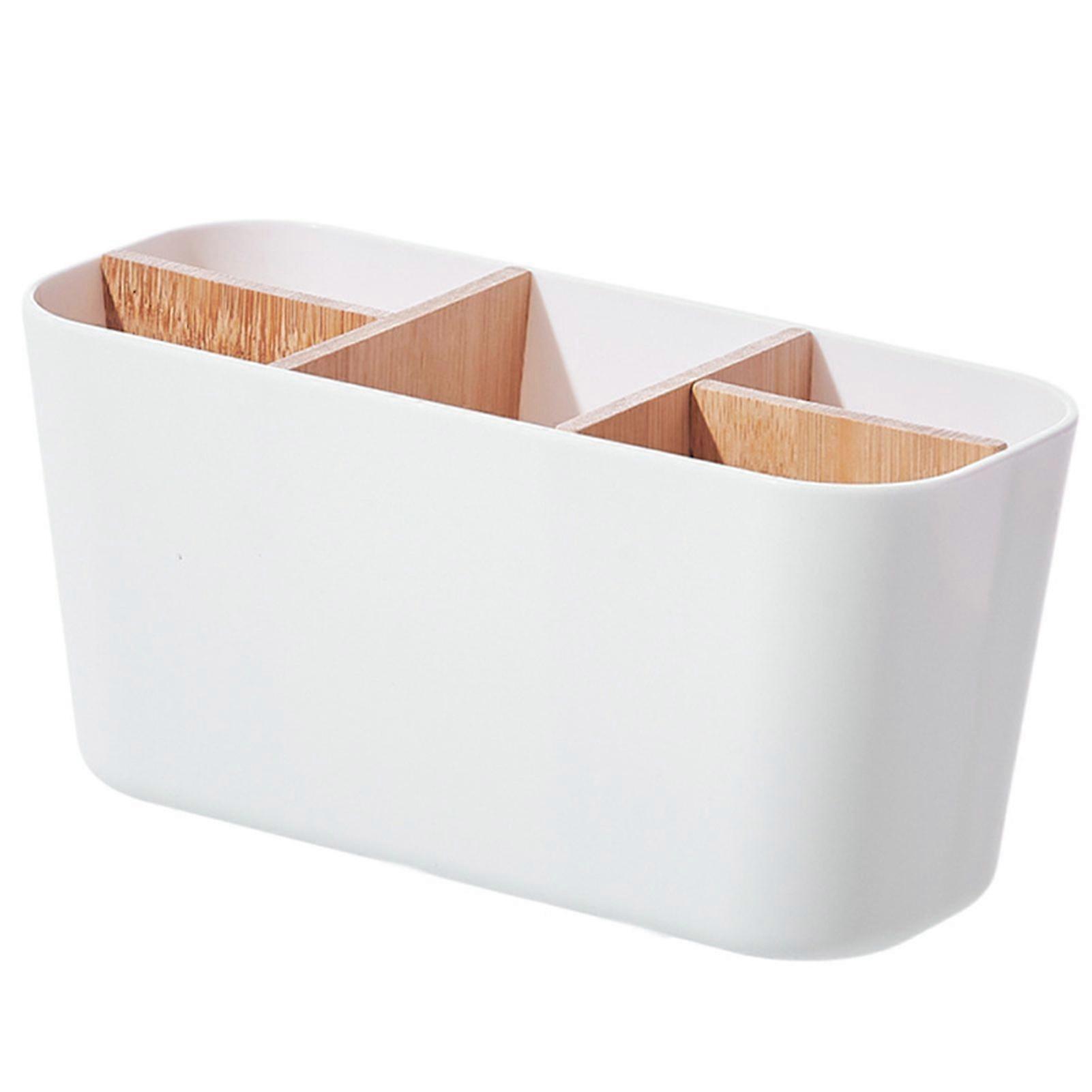 Multi-Grid Storage Box - Stackable Organiser with Multi-Compartments for Office Desk, Bedroom, Living Room, and Small Items Storage