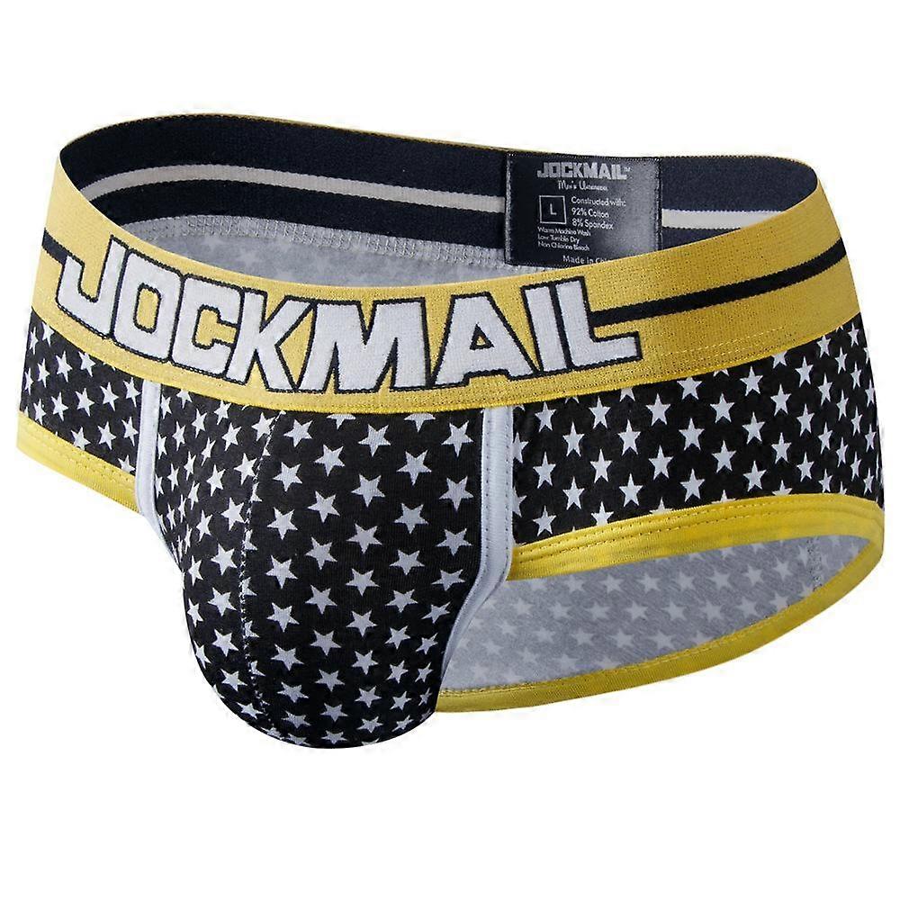 Briefs JOCKMAIL Cotton Pentagram Print Low-rise Men's Underwear