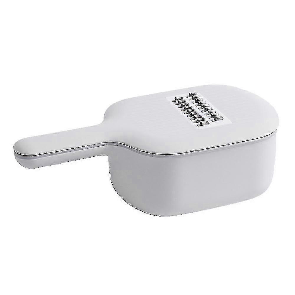 Multifunctional Chopper,multi-function Potato Carrot Cucumber Mandoline Slicer Cutter Grater Shredders With Strainer(grey)