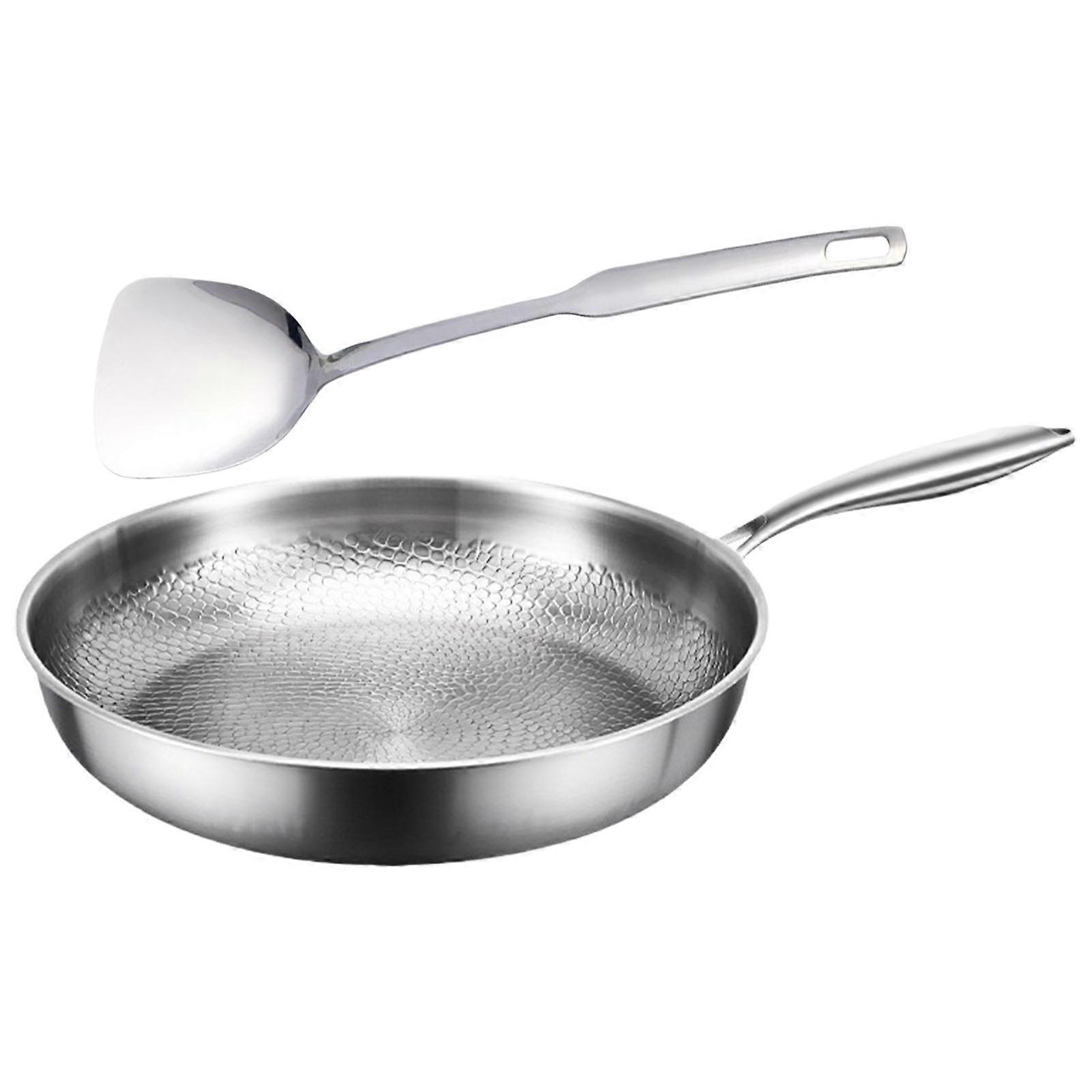 Titaniums Cookware Set With Utensils Kitchen Tool Hammered Textured Cooking Pan Dishwasher Safe Multi Stovetops Multicolor