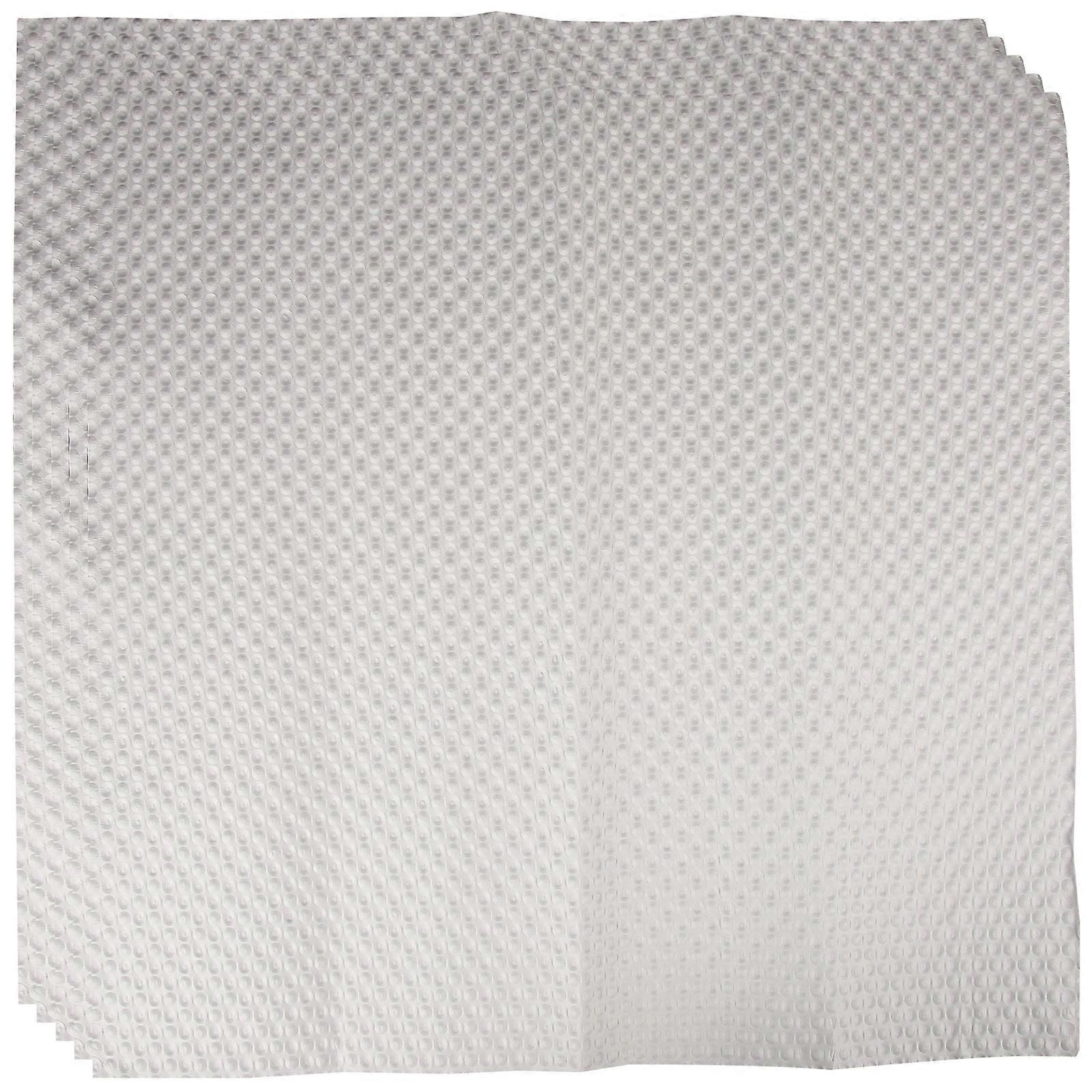 Florist Paper for Decor White Embossed Flower Wrapping Paper with 3D Pattern 10 Sheets