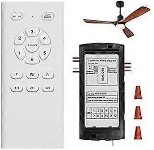 2025 Newest Ceiling Fan Remote Control White