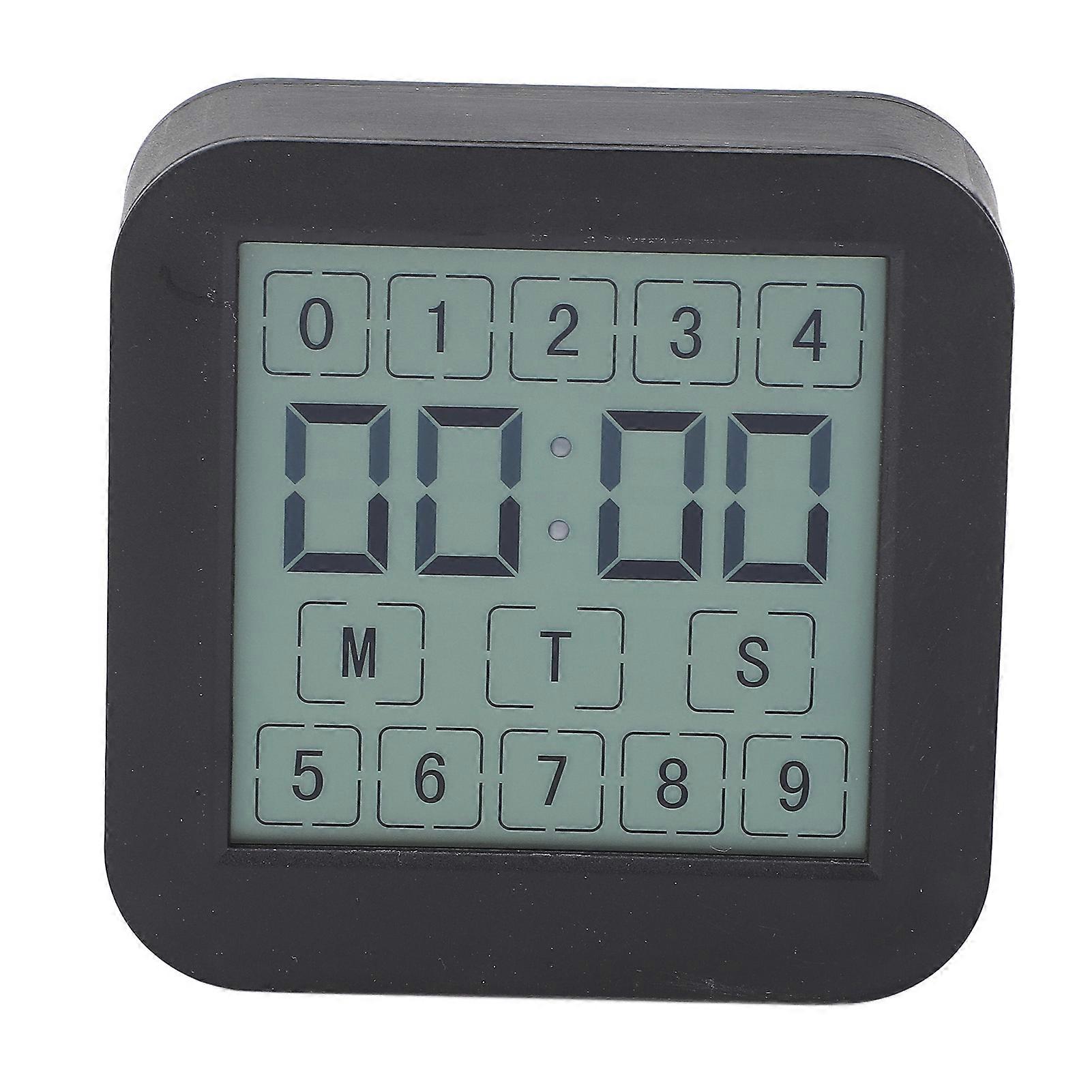 Digital Thermometer Hygrometer Timer LCD Backlight Clock Mode