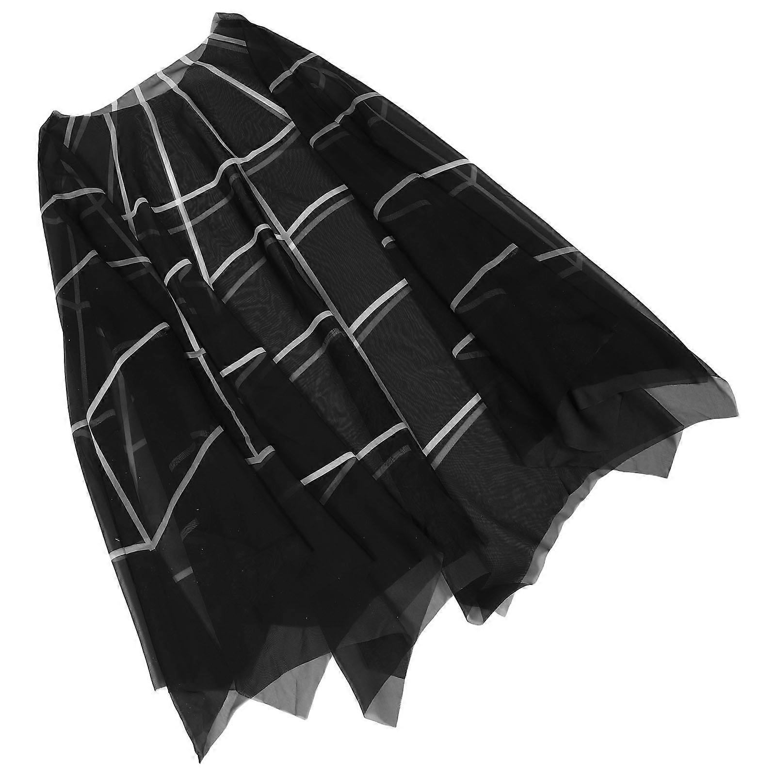 Here's a well structured product description for the **Halloween Spider Web Cape**:
### Halloween Spider Web Cape for Adults – Versatile Cosplay