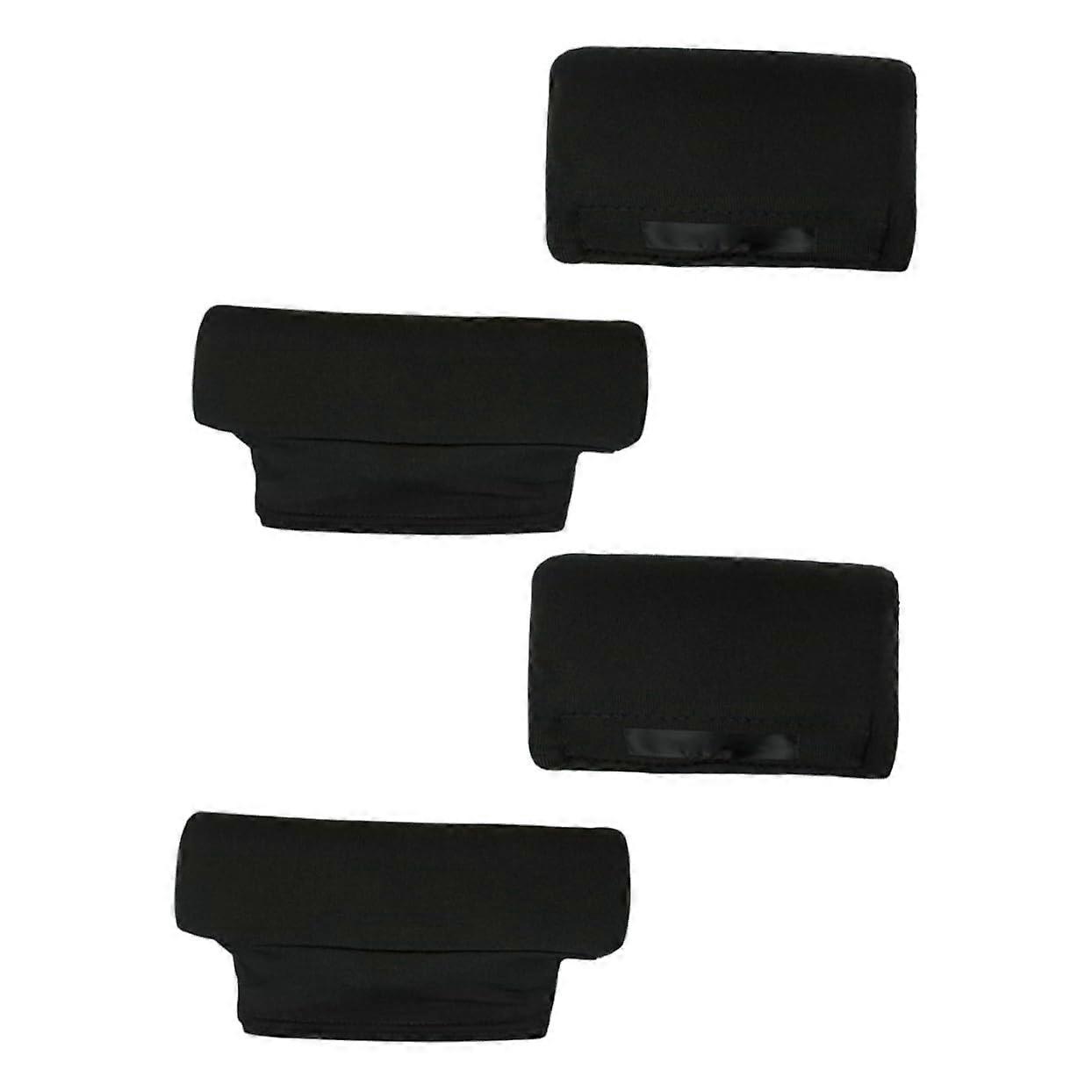 Breathable Handle Cushions for Walking Sticks Comfortable Forearm Pads for Seniors and People with Mobility Impairments Black