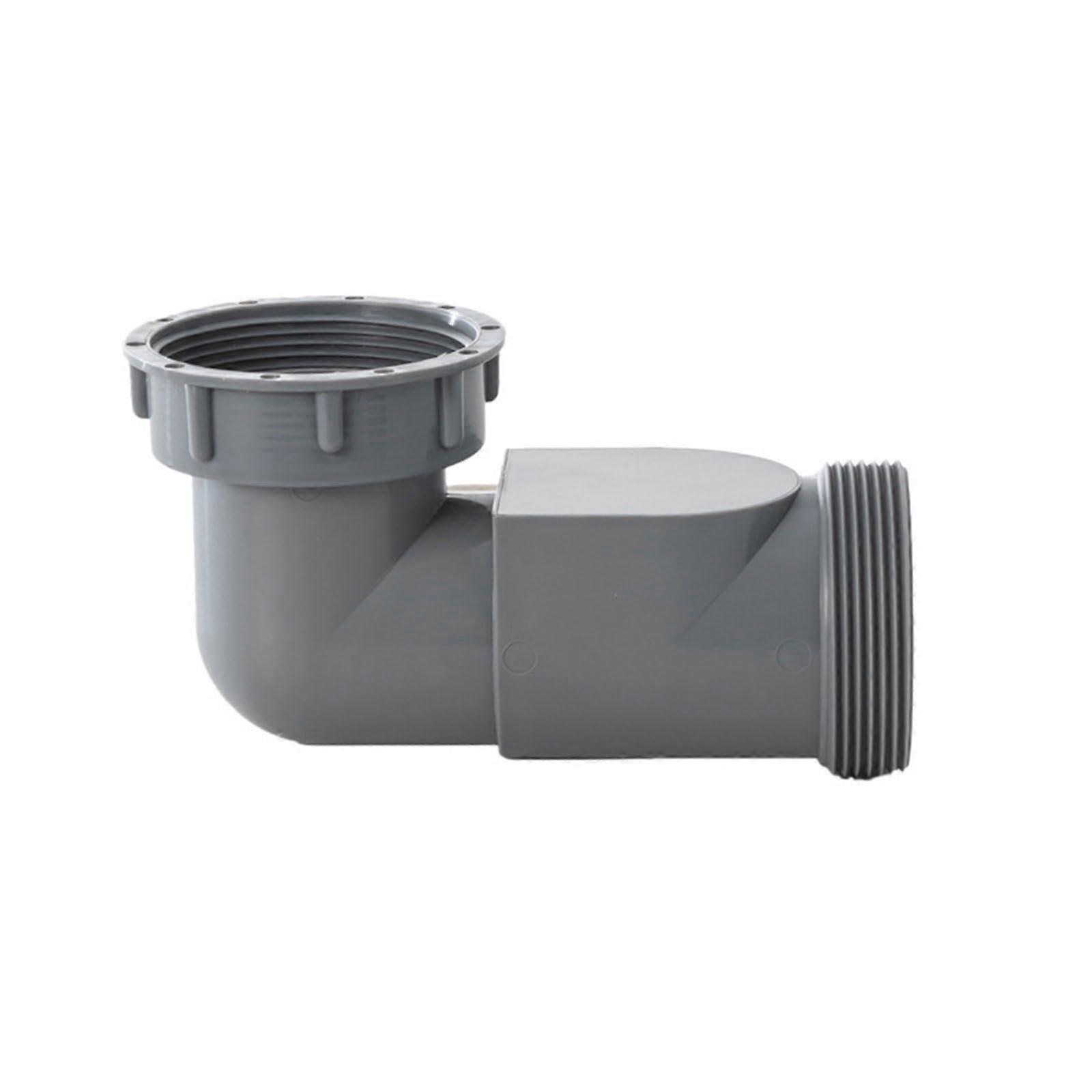 Effective Kitchen Sink with Waste Branch, ABS + PP Material, Time-Saving Design, Complete Drain Assembly