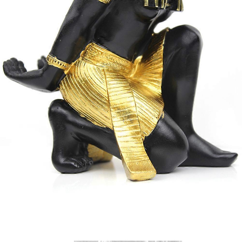 Chic Storage Rack Anubis Shape Design European Style For Home Decoration 1Pack