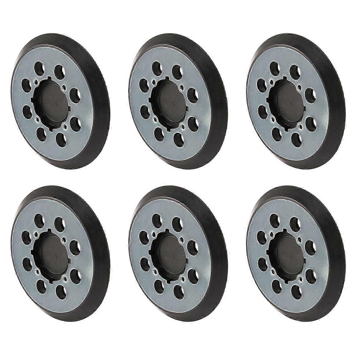 6X 5Inch Hook and Loop Replacement Sander Pad for -Fit DWE6421/6421K, DWE6423/6423K, DCW210B Random