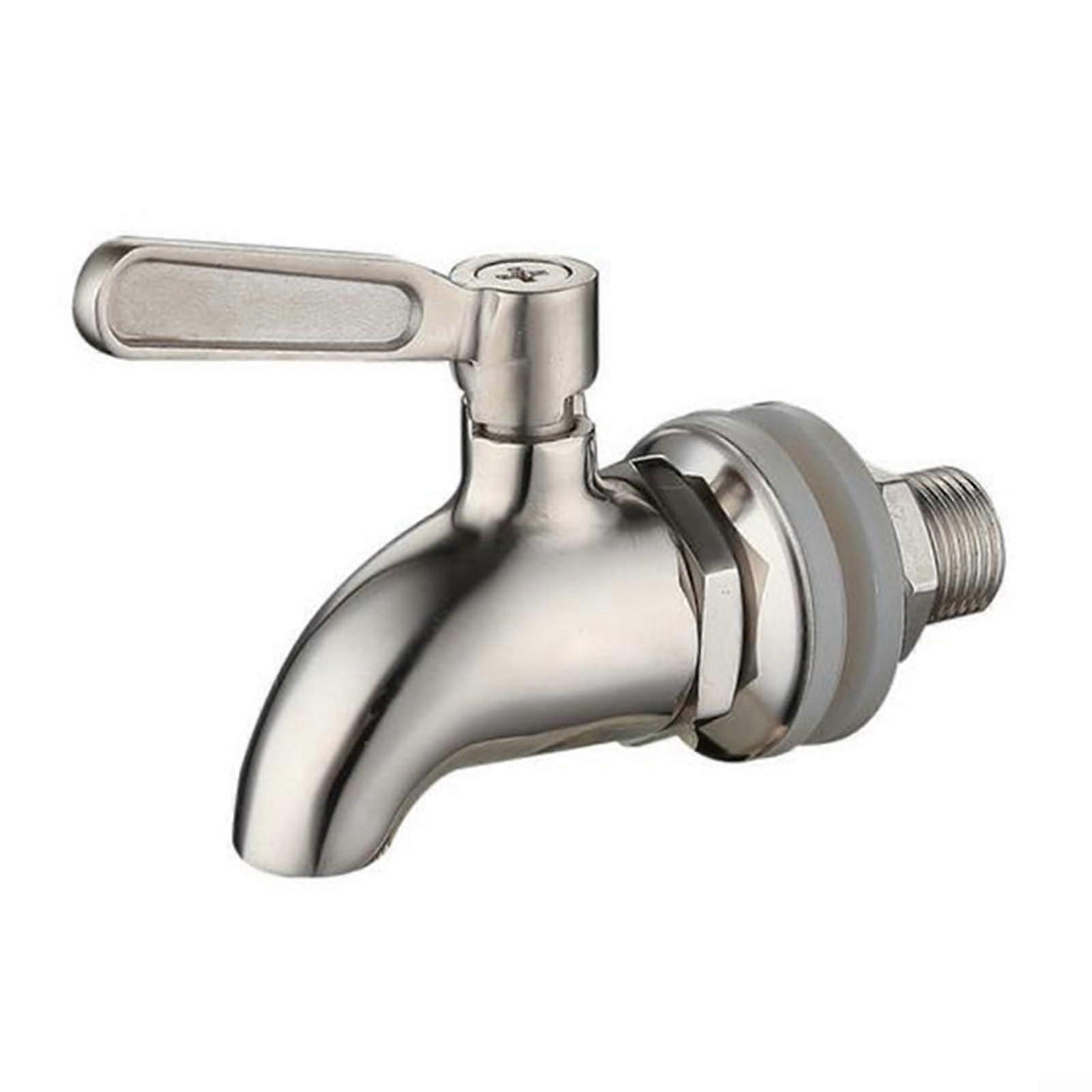 Tap Drinks Dispenser, 12mm/16mm Replacement Tap for Juice and Cold Drinks, Compatible with Standard Dispenser Systems