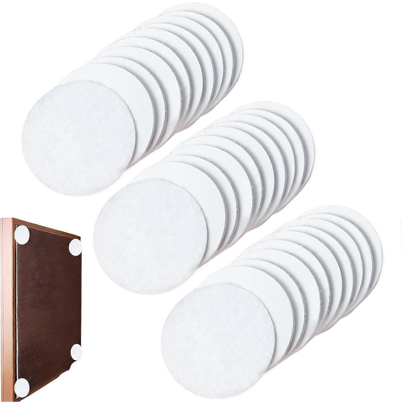 Self-Adhesive Squares With Adhesive Dots For Bed Sheets | Black Removable Dots | White Hook-And-Loop Fasteners