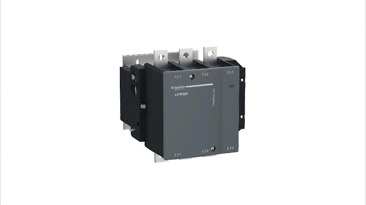 Schneider Contactor 300a 3p 220v Ac Coil Easypact Lc1e300m5