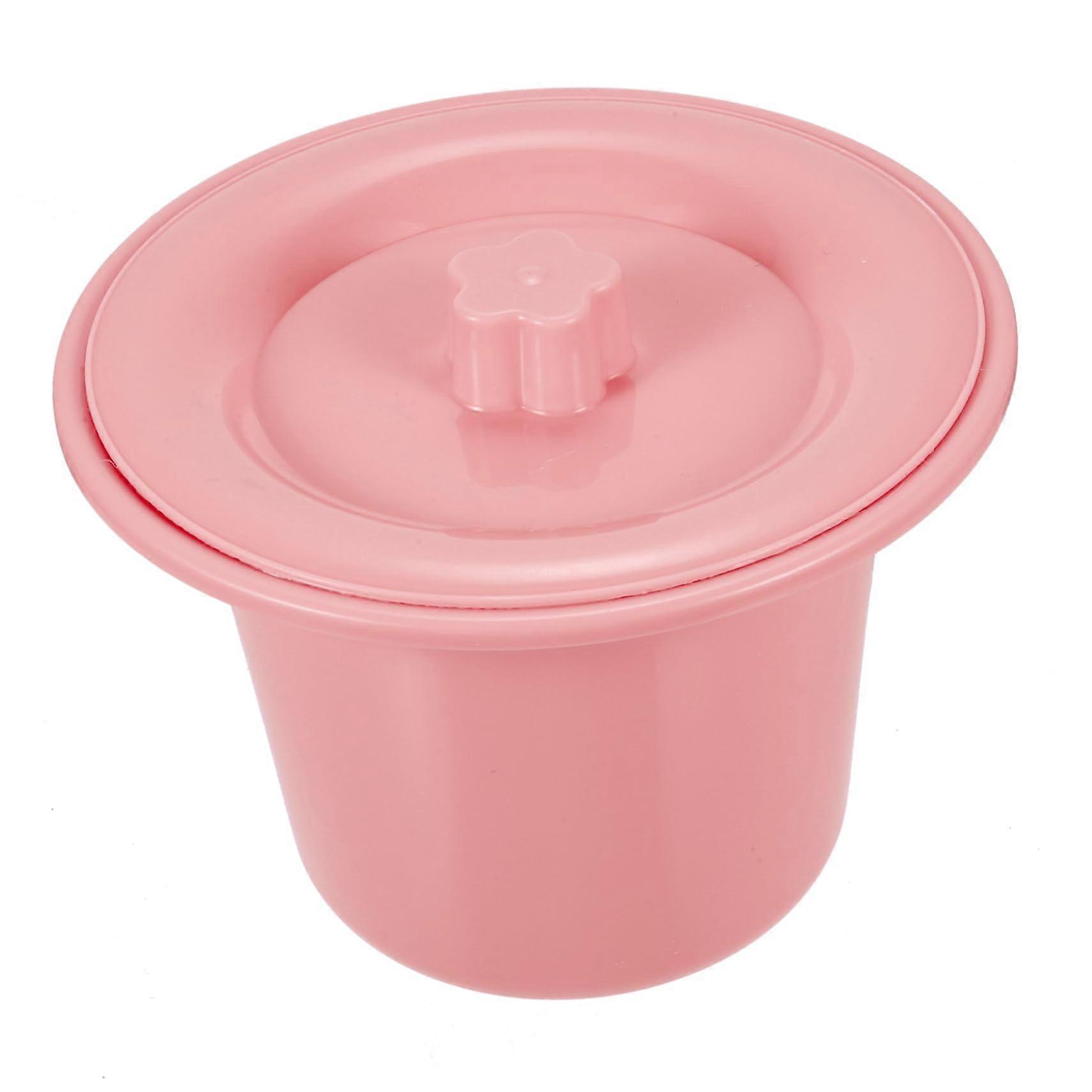 Portable Bedpan with Lid – Hygienic Urinal for Adults and Kids, NonSlip Base, Durable Plastic, Practical Urine Container for Home and Travel