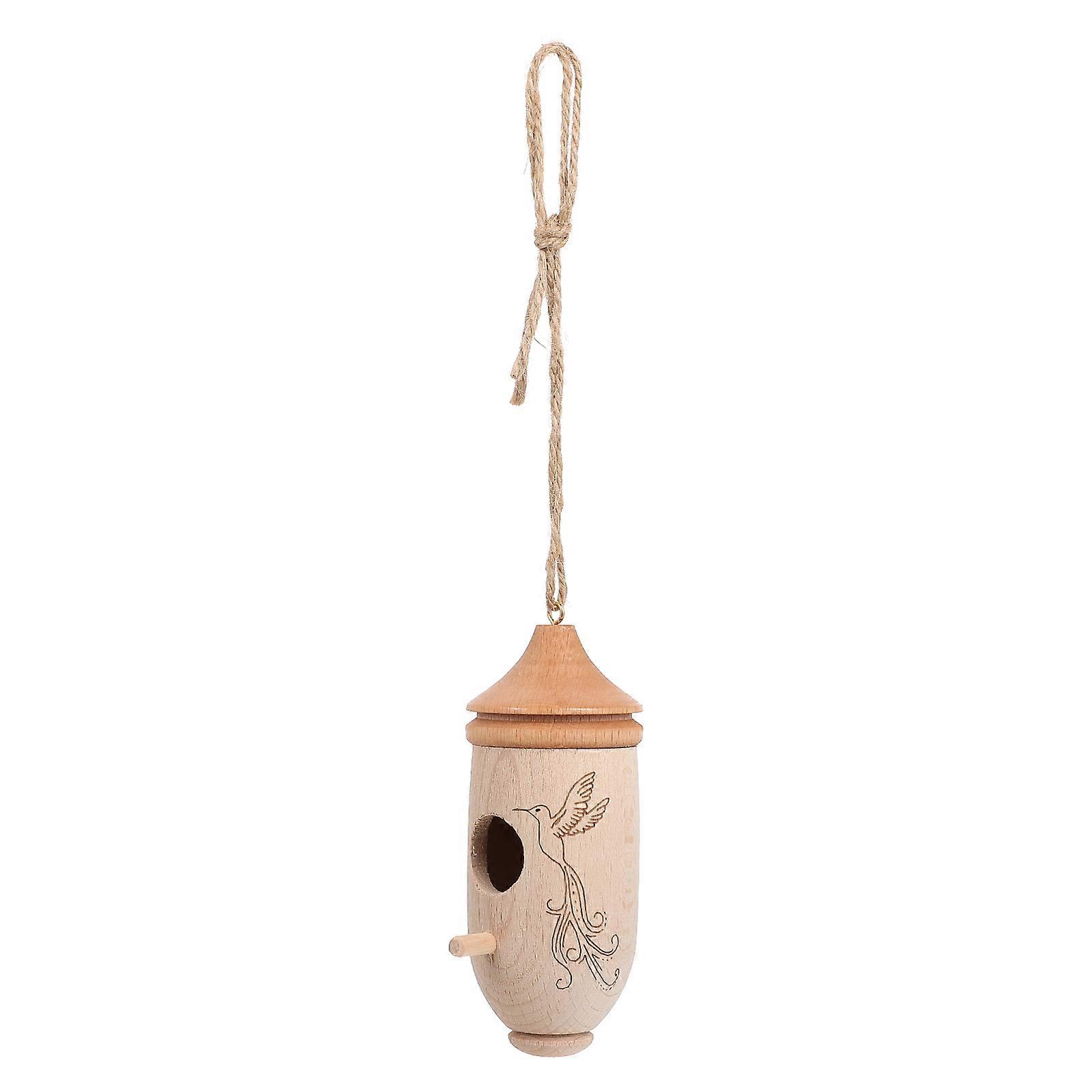 Hanging Hummingbird Feeder for Outdoor Use Made of Durable Plastic 1 Piece