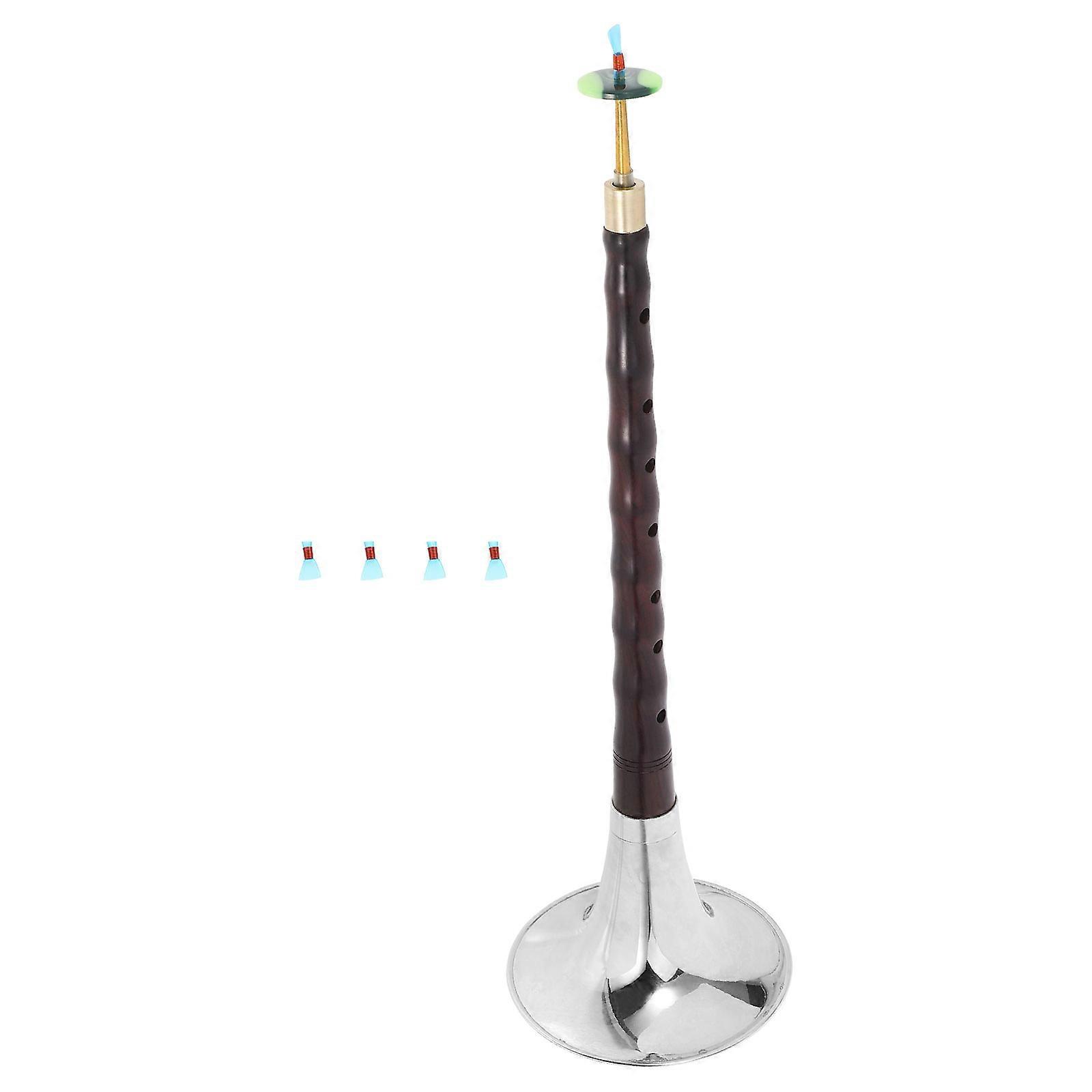 Suona Wind Instrument Set in C Key, Lightweight Professional Chinese Suona for Beginners, Students, Practice, Performance, Festival Use, Random Color
