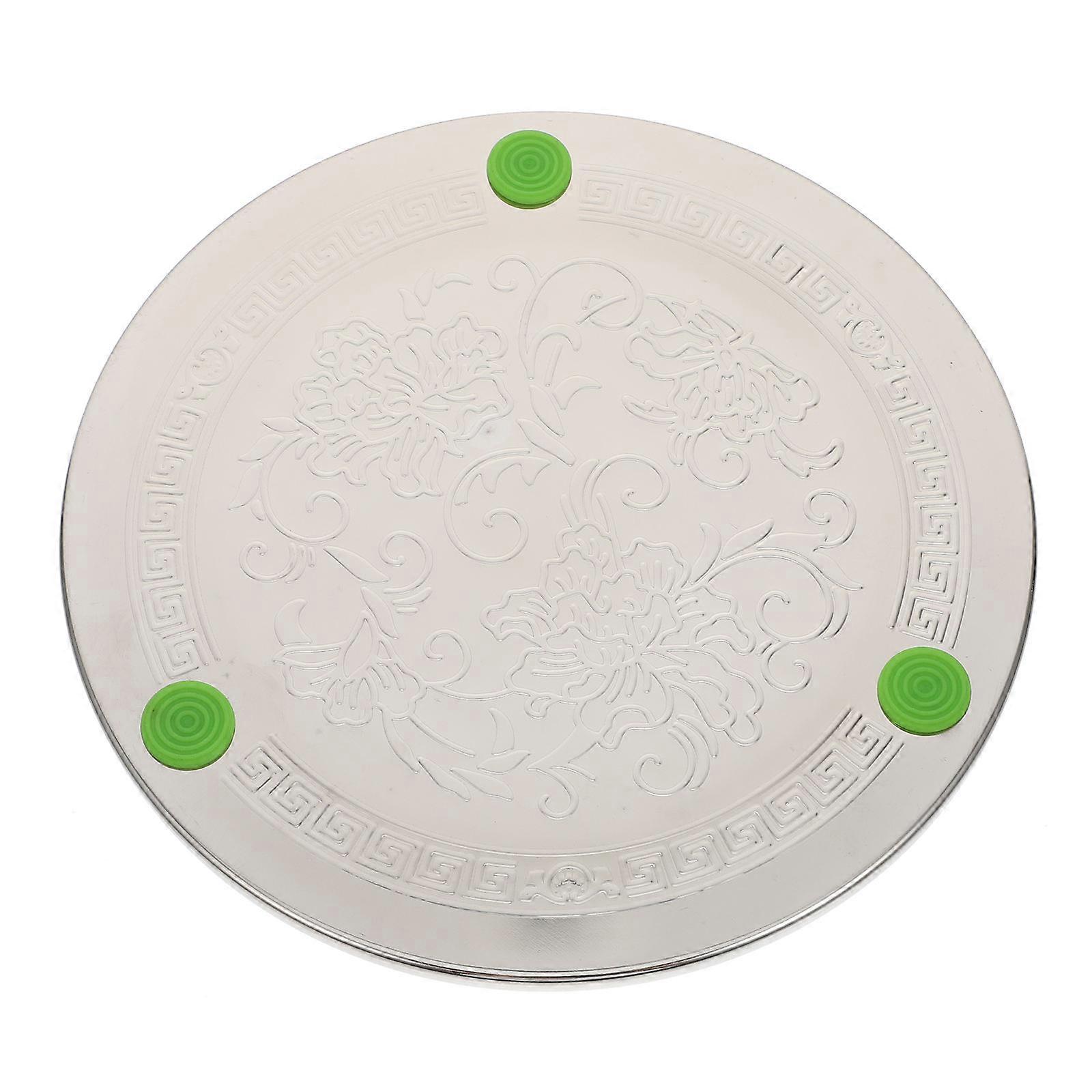 Dining Table Insulation Mat 1Set Ideal For Household Users Featuring Heat Resistant Material In Silver