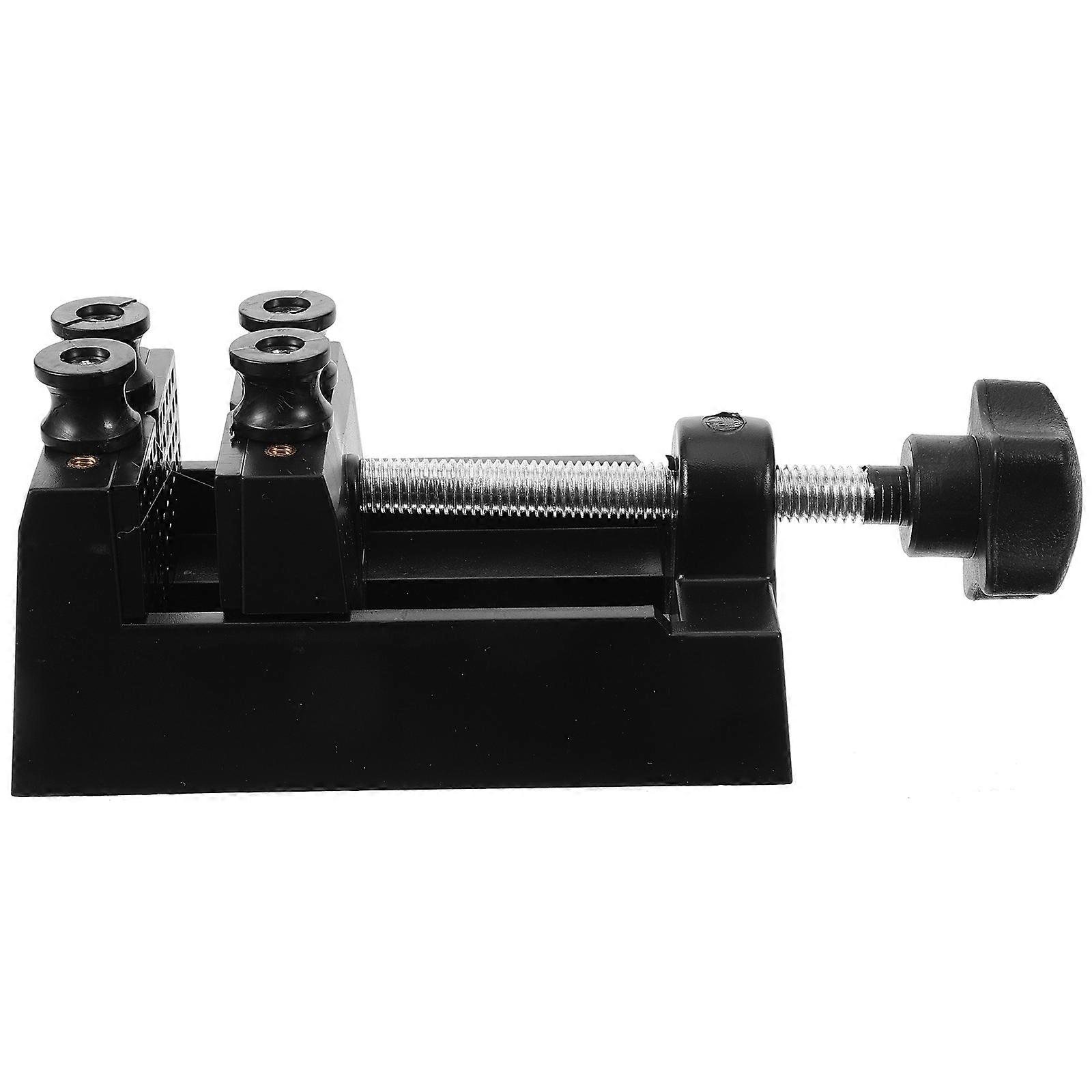 Black Vise Tool Kit for Seal Cutting with ABS Material and Adjustable Design 7.5 inches