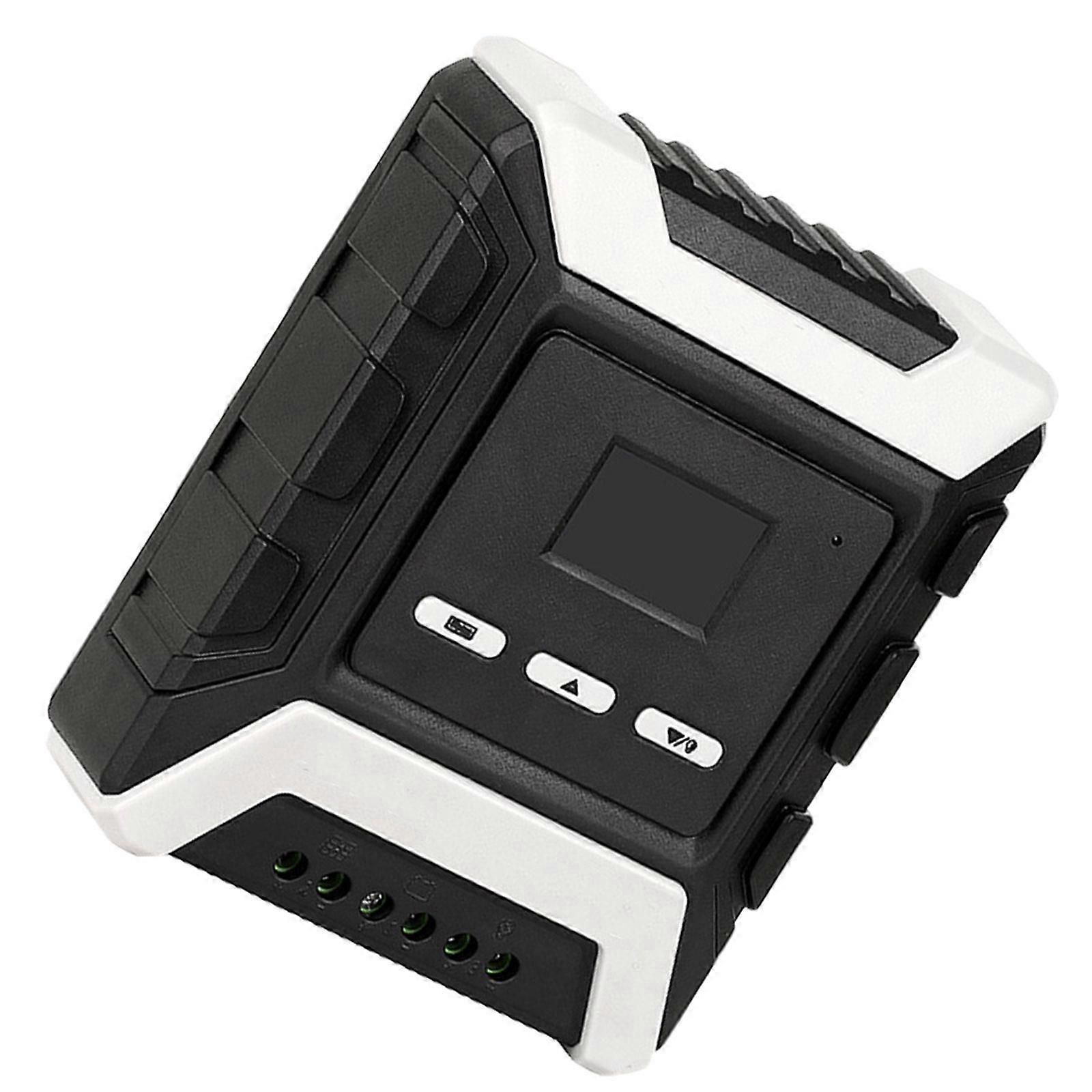 1Pack Solar Panel Regulator With LCD Display For Photovoltaic Panel Including Self- And Over-current Protection Features