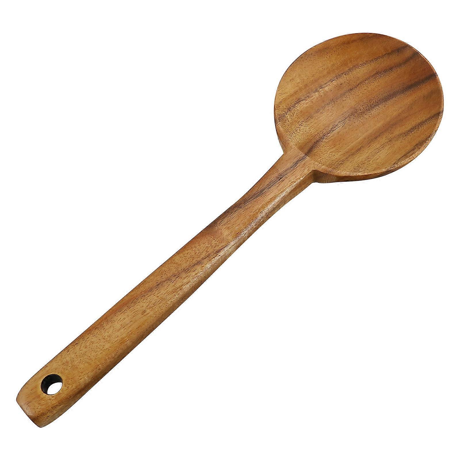 Multi Color Wooden Spoon for Kitchen Use Synthetic Material Sturdy and 7.87 Inches