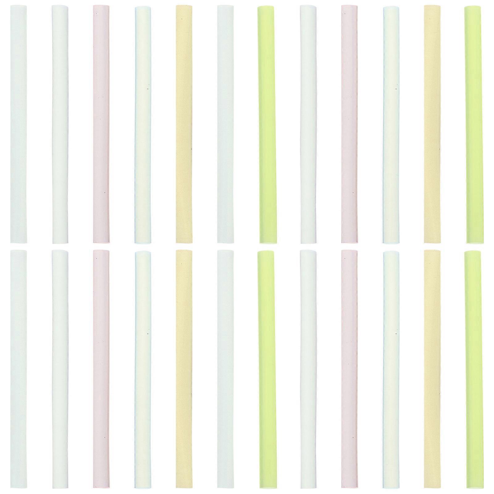 60Pcs Hot Glue Sticks for DIY Crafts with Strong Adhesion Assorted Colors EVA Material