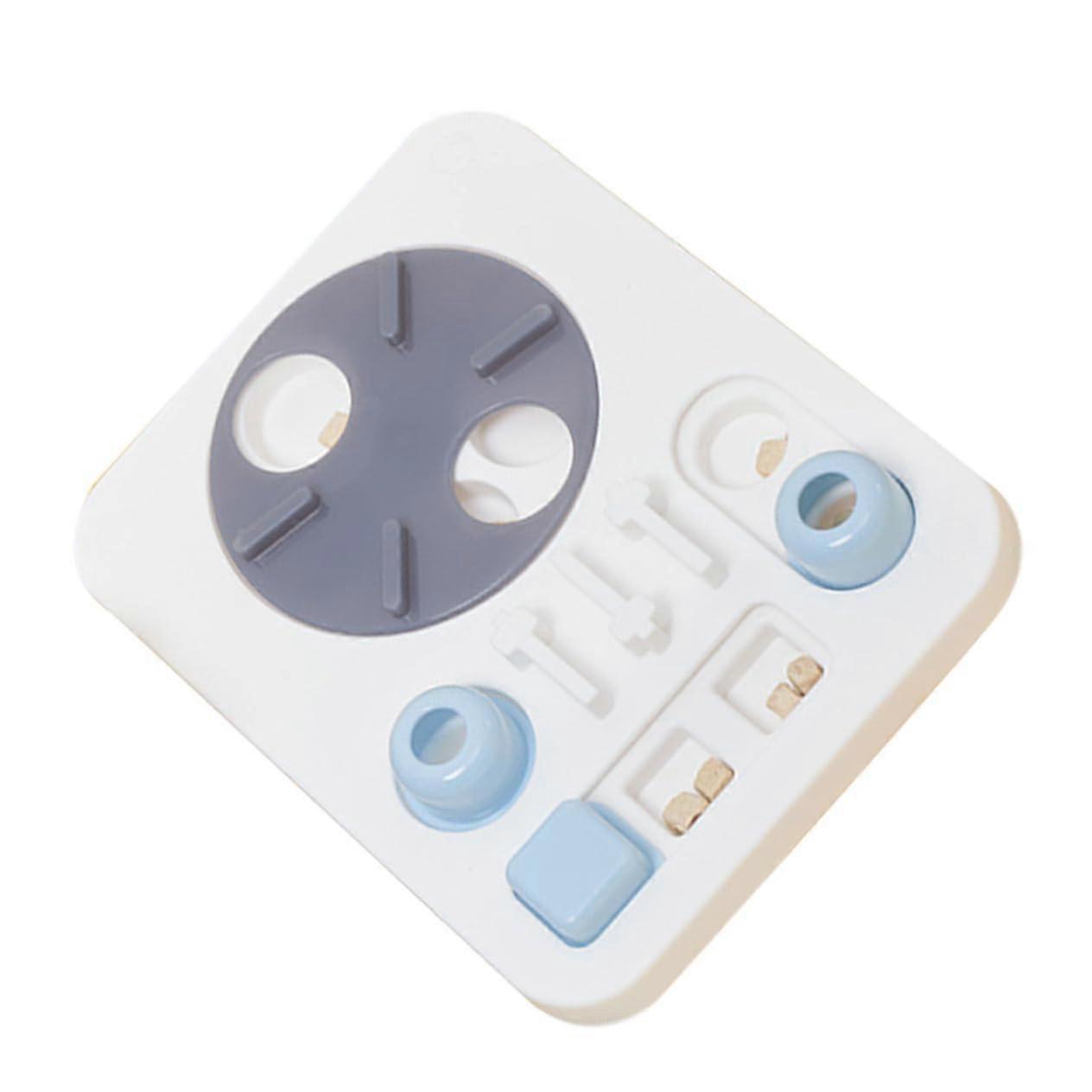 Dog Bowl Dashboard Slow Feeder Puzzle for Training, Pet Food Container, Durable PP Material, Interactive Feeding Solution