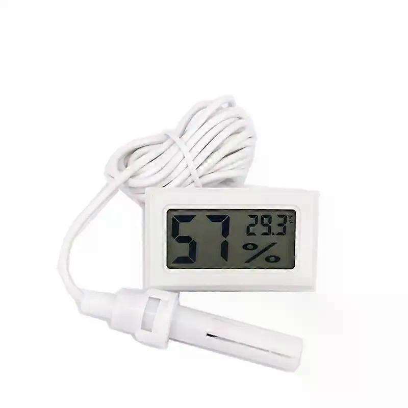 Mini LCD Digital Thermometer Hygrometer Gauge Tester Probe Incubator Aquarium Temperature Humidity Meter Sensor Detector