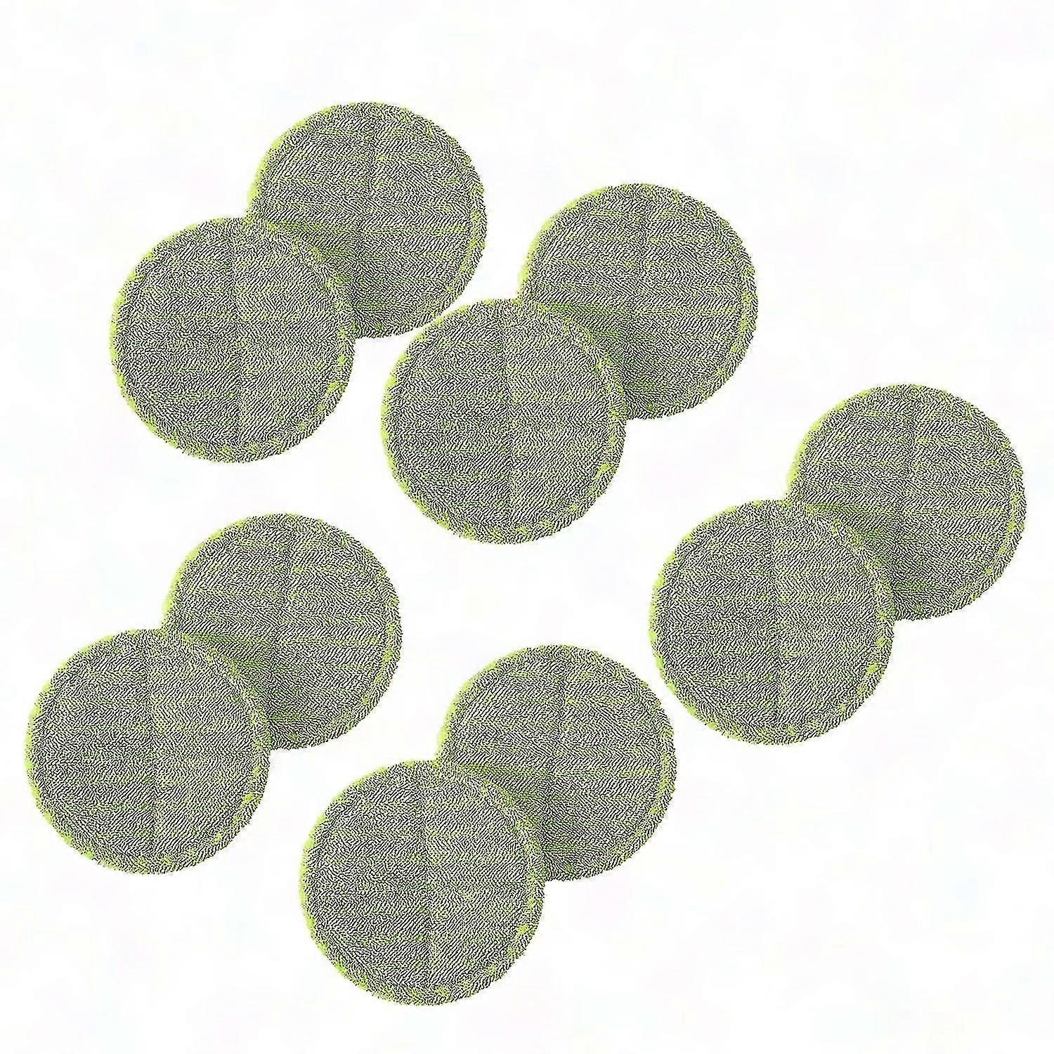 10 Pcs Replacement Pads for Cordless Electric Rotary Mop Sweeper