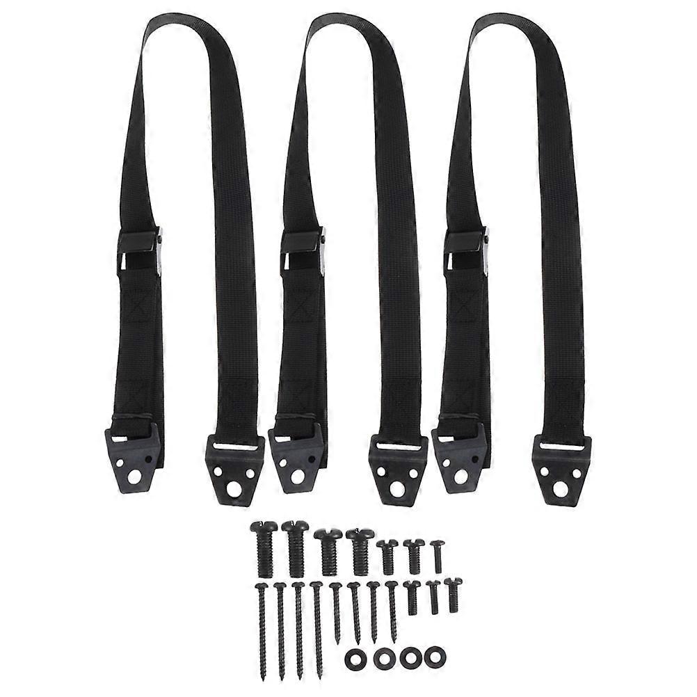 Daily Use TV Belts 9 Pcs Earthquake Protection Straps For Parents And Families With Children Adjustable Length Safety Feature
