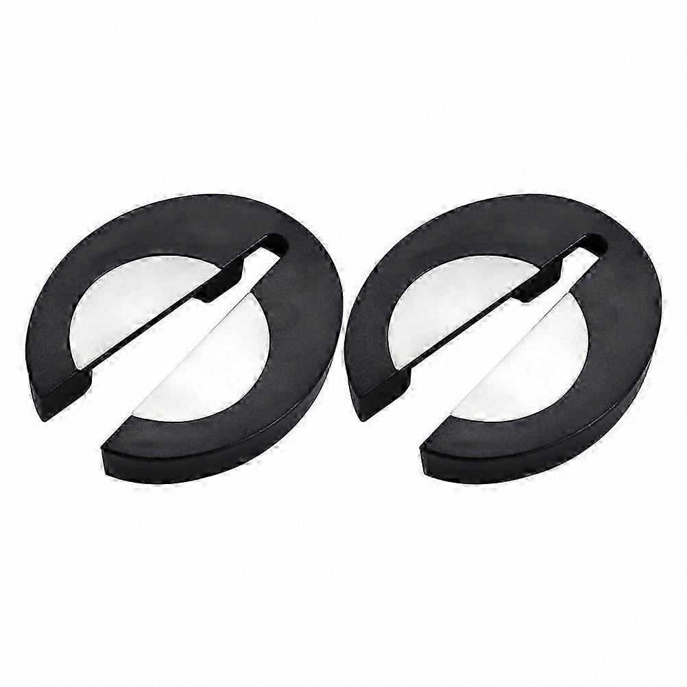 Dual Foil Cutter for Wine Bottles, Stainless Steel Color, Set of 2 Wine Accessories for Enthusiasts