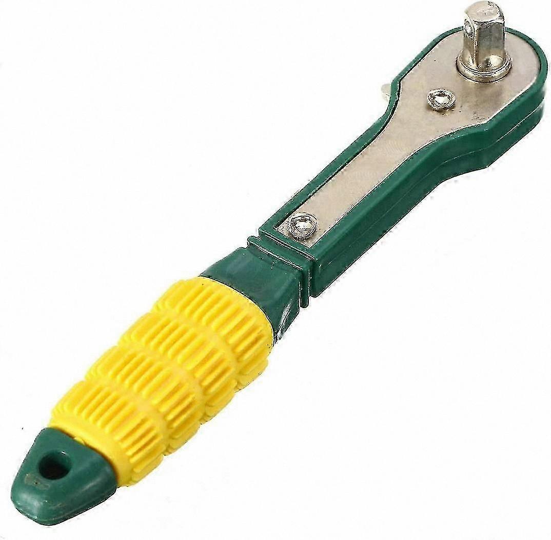 Mini Hex Ratchet Wrench 1/4" with Dual Head for Bicycle and Vehicle Maintenance