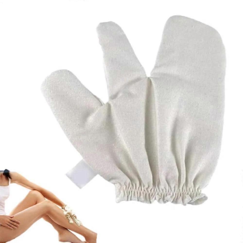 Gants Garshana 2025 en soie brute pour massage ayurvédique