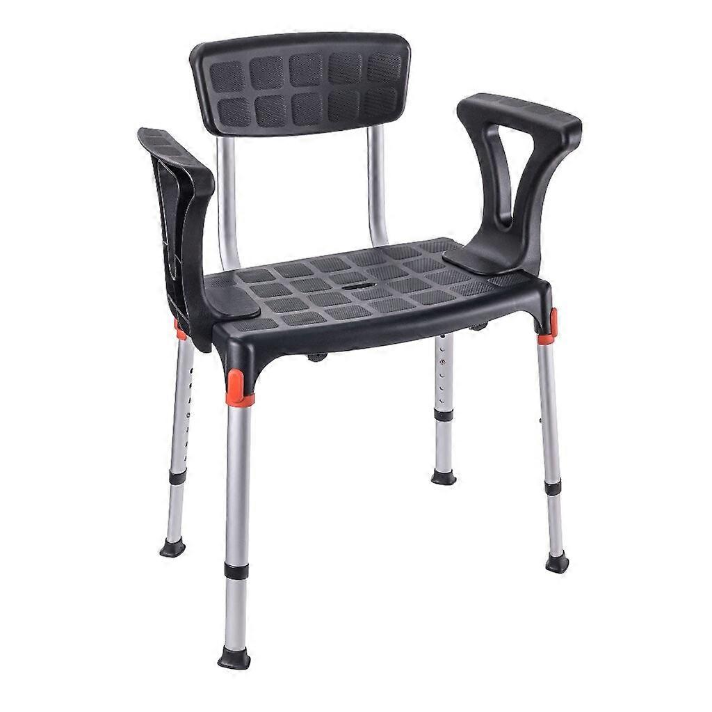 Sedia da doccia con schienale e braccioli 3 in 1