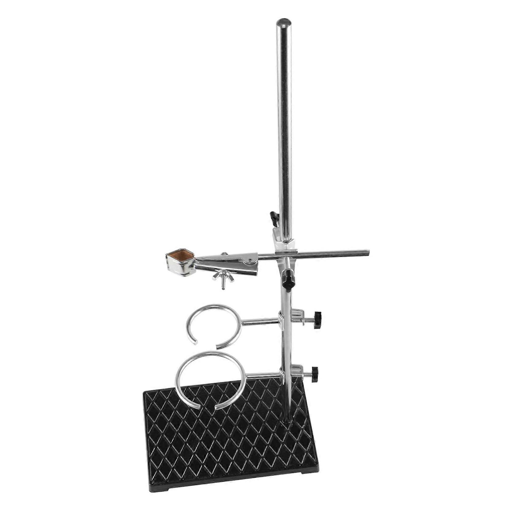 Versatile Lab Stand Metalware Clamp Stand for Chemistry Physics Stable