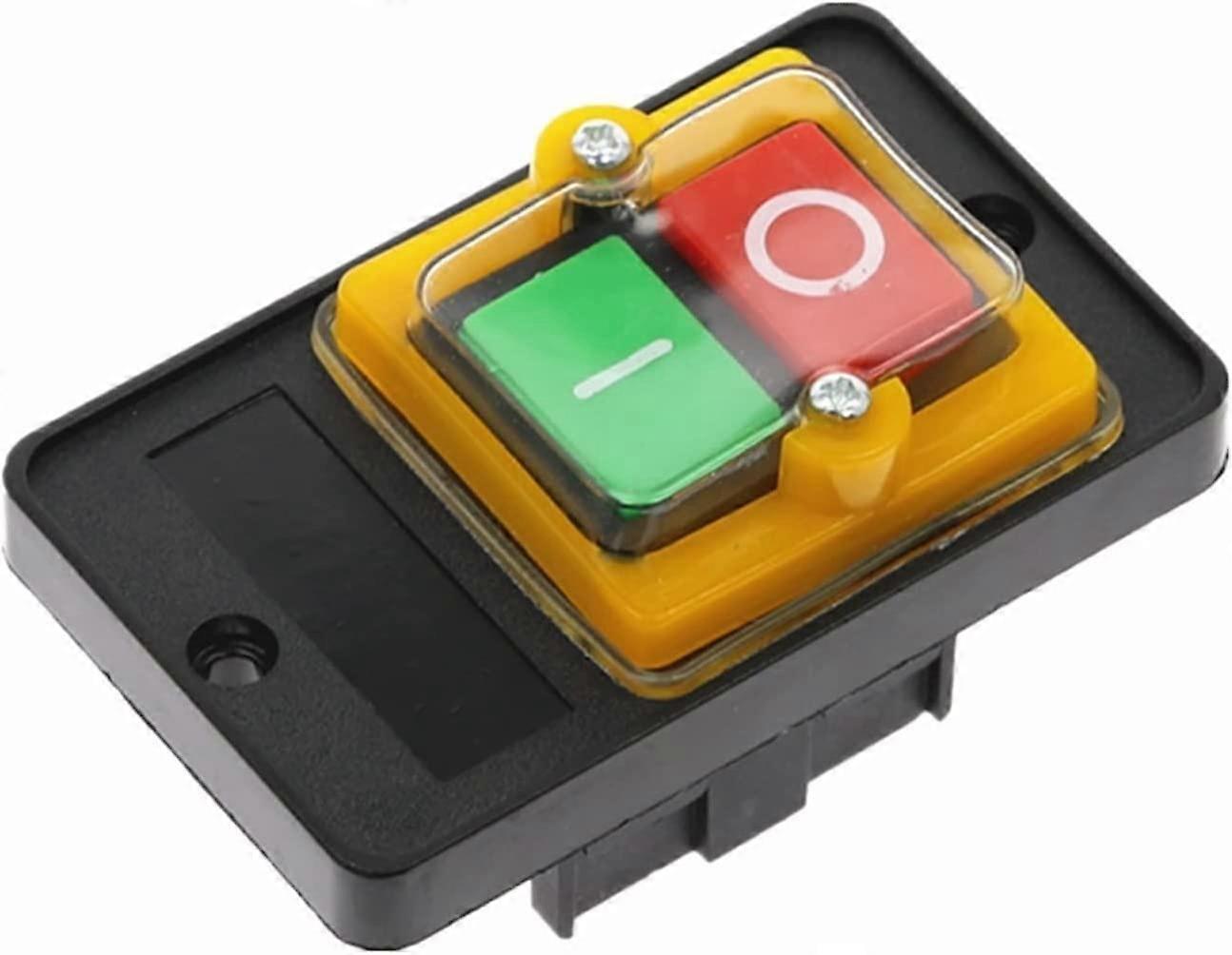Rocker Toggle Switch AC220V/380V 3-Phase 10A ON/OFF KAO5M Push Button Start Switch 50/60Hz 1 Piece